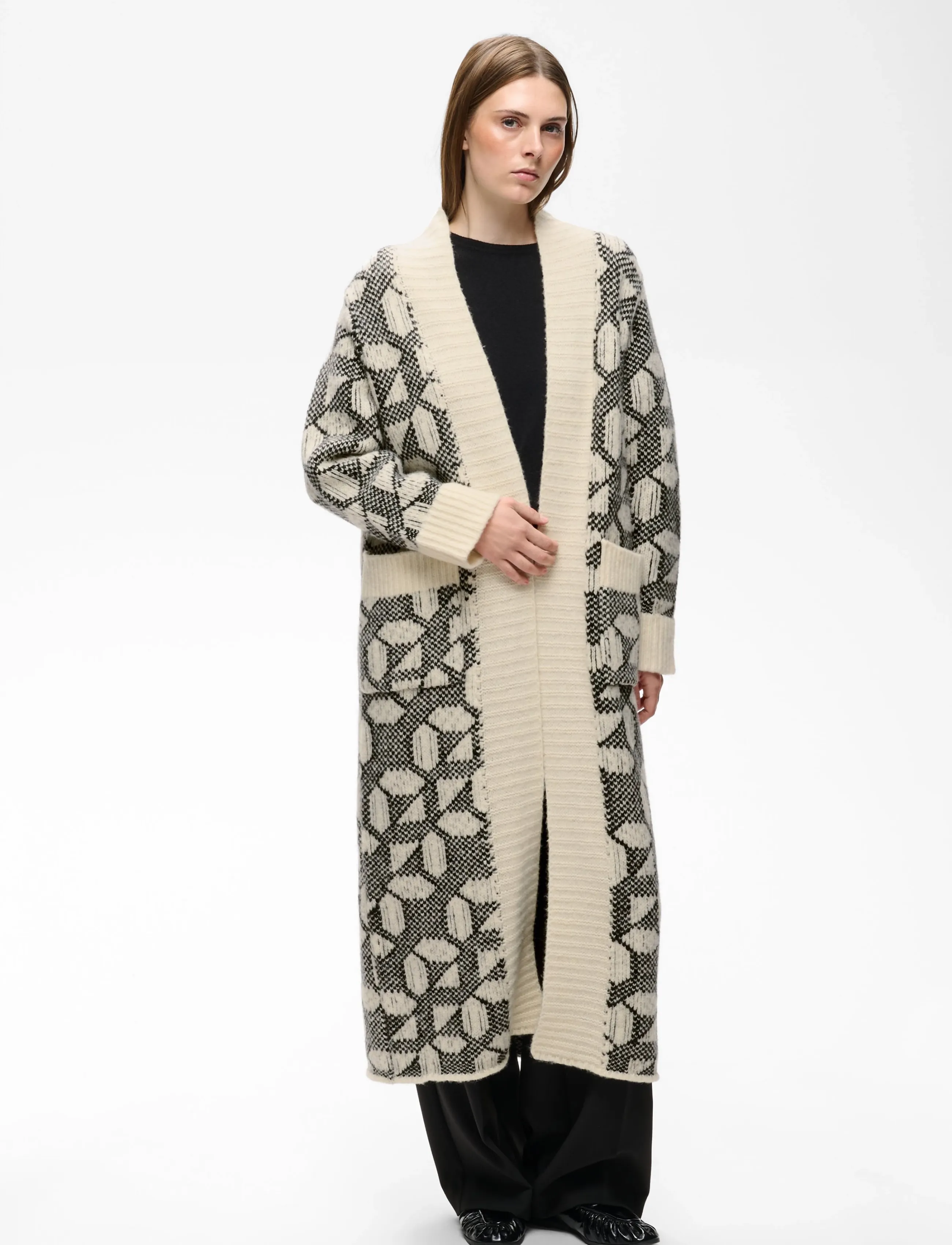 InWear Tulaiw Cardigan, L, Cream, Strik > Cardigans, Dame