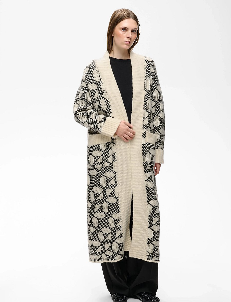 InWear - TULAIW CARDIGAN - grafic tile pattern - 0