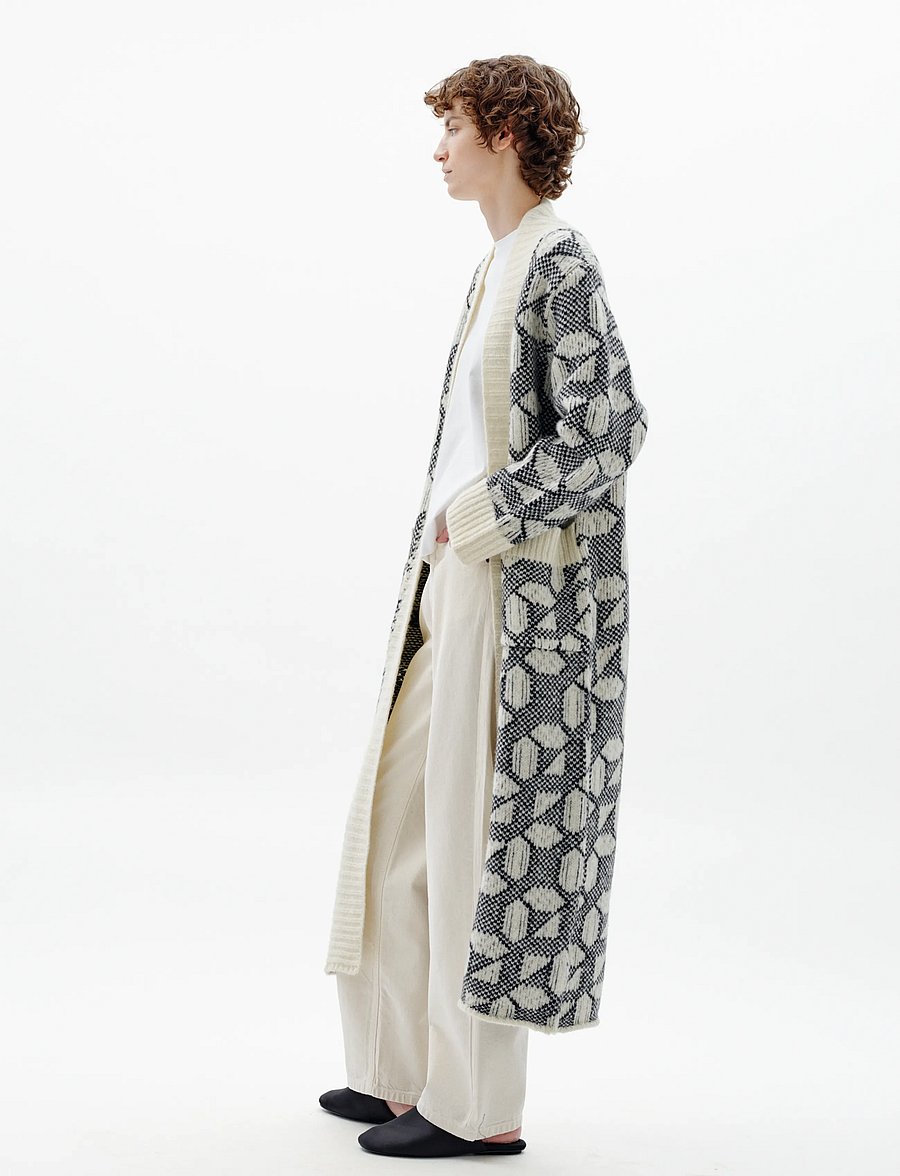 InWear - TULAIW CARDIGAN - cardigans - grafic tile pattern - 0