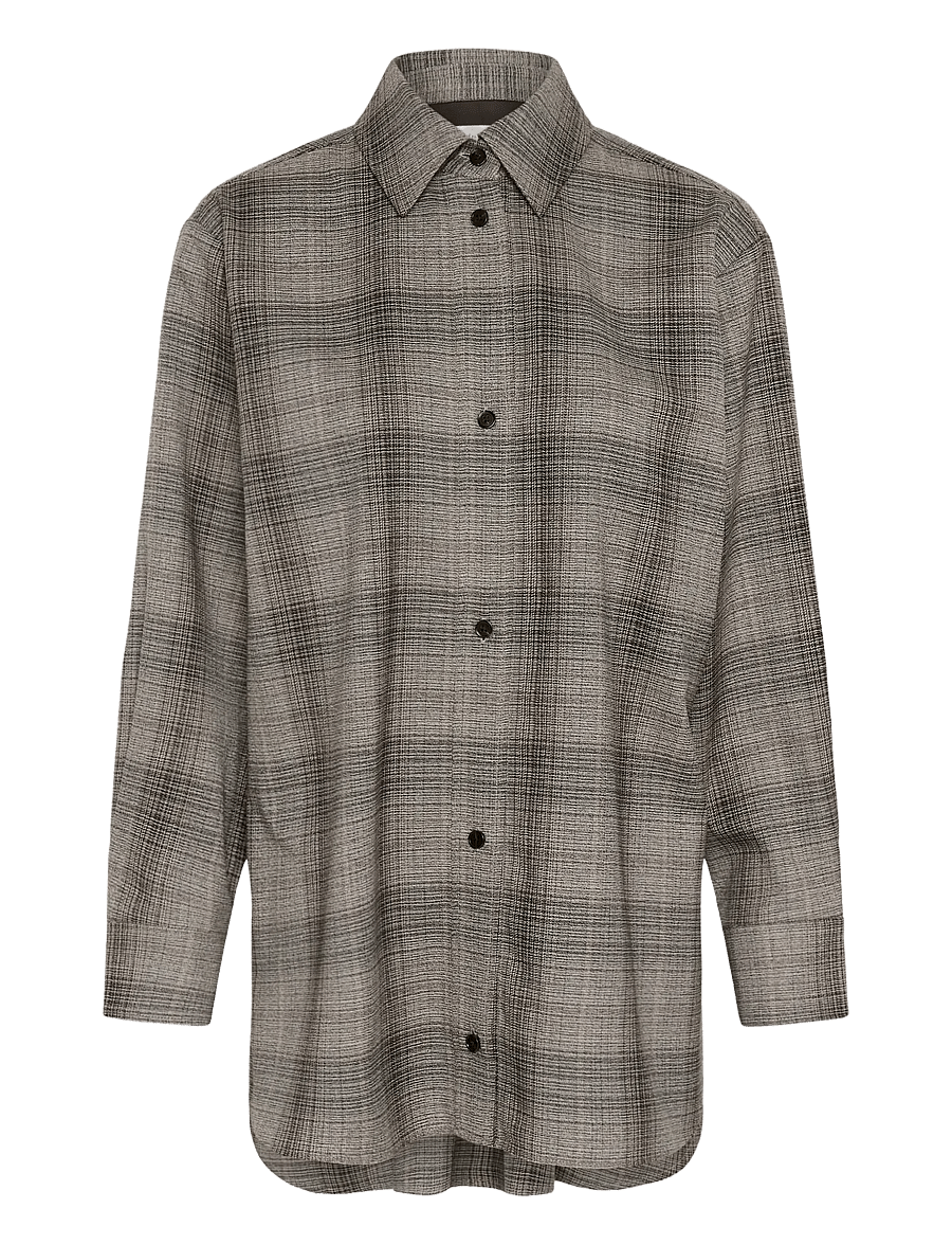 InWear - CHECKIEIW SHIRT JACKET - brown fall check - 1