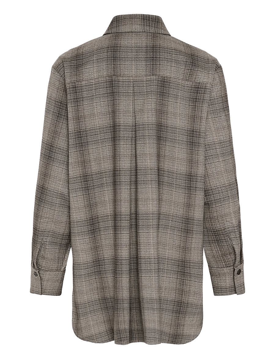 InWear - CHECKIEIW SHIRT JACKET - brown fall check - 2