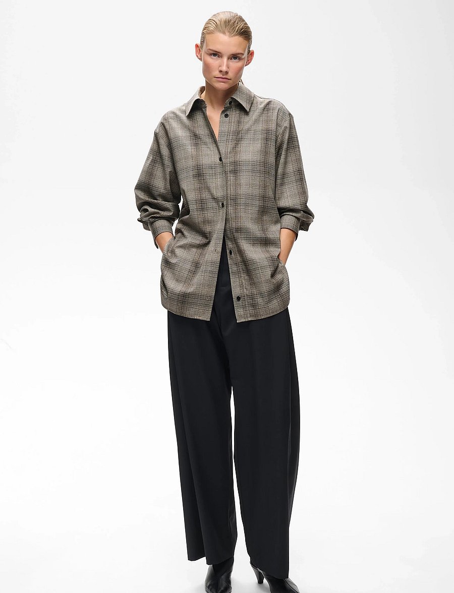 InWear - CHECKIEIW SHIRT JACKET - brown fall check - 0