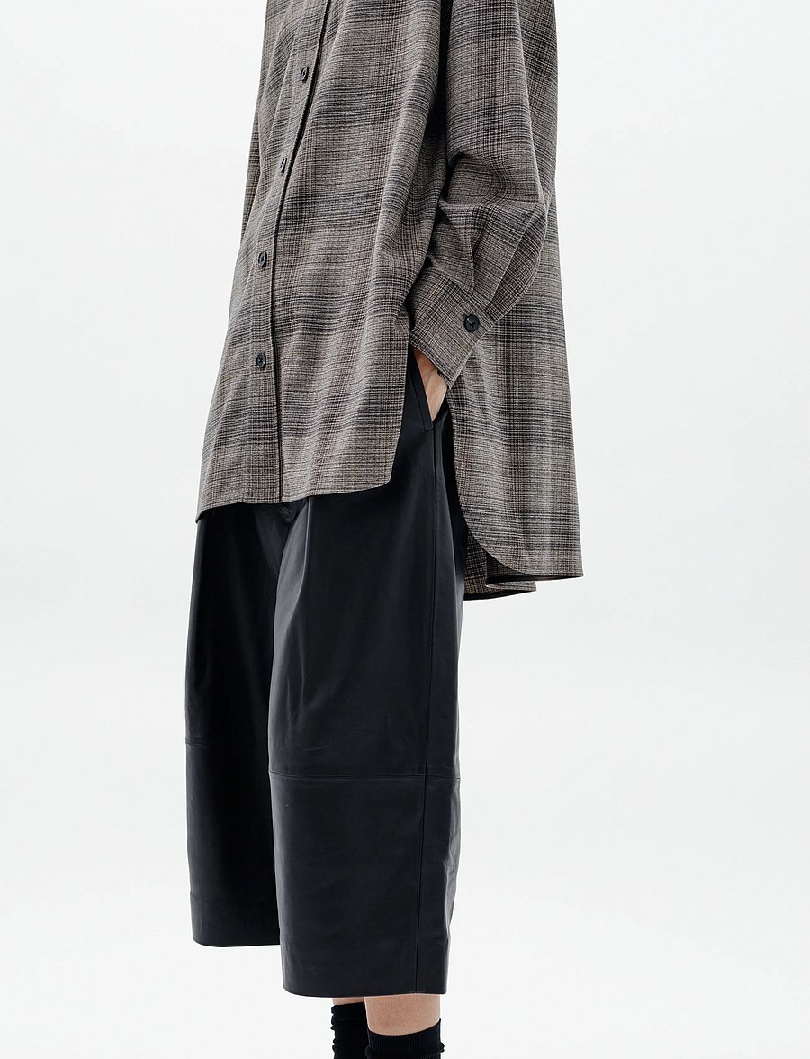 InWear - CHECKIEIW SHIRT JACKET - long-sleeved shirts - brown fall check - 3
