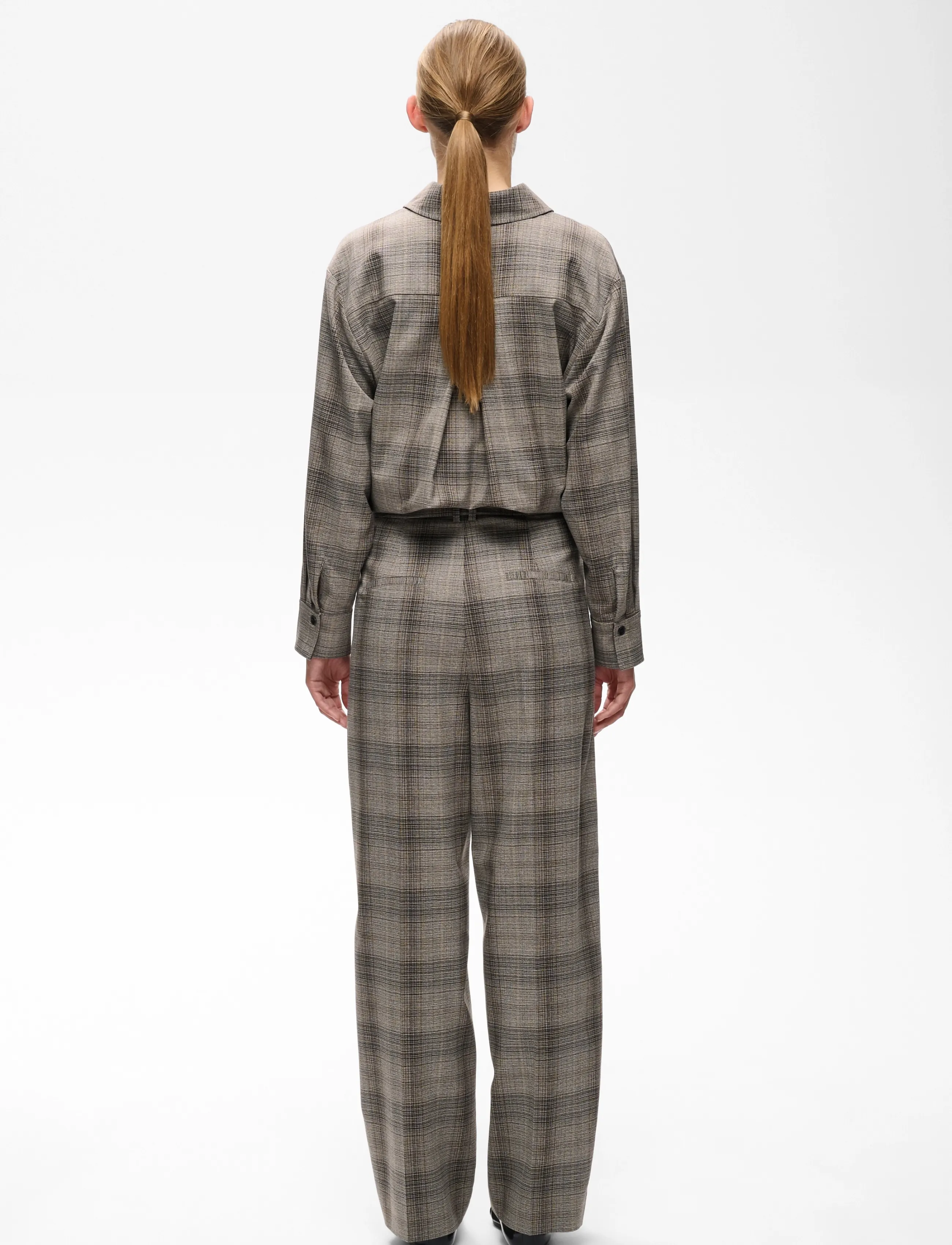 InWear Checkieiw Barrel Pant kostymbyxor dam – bild 5