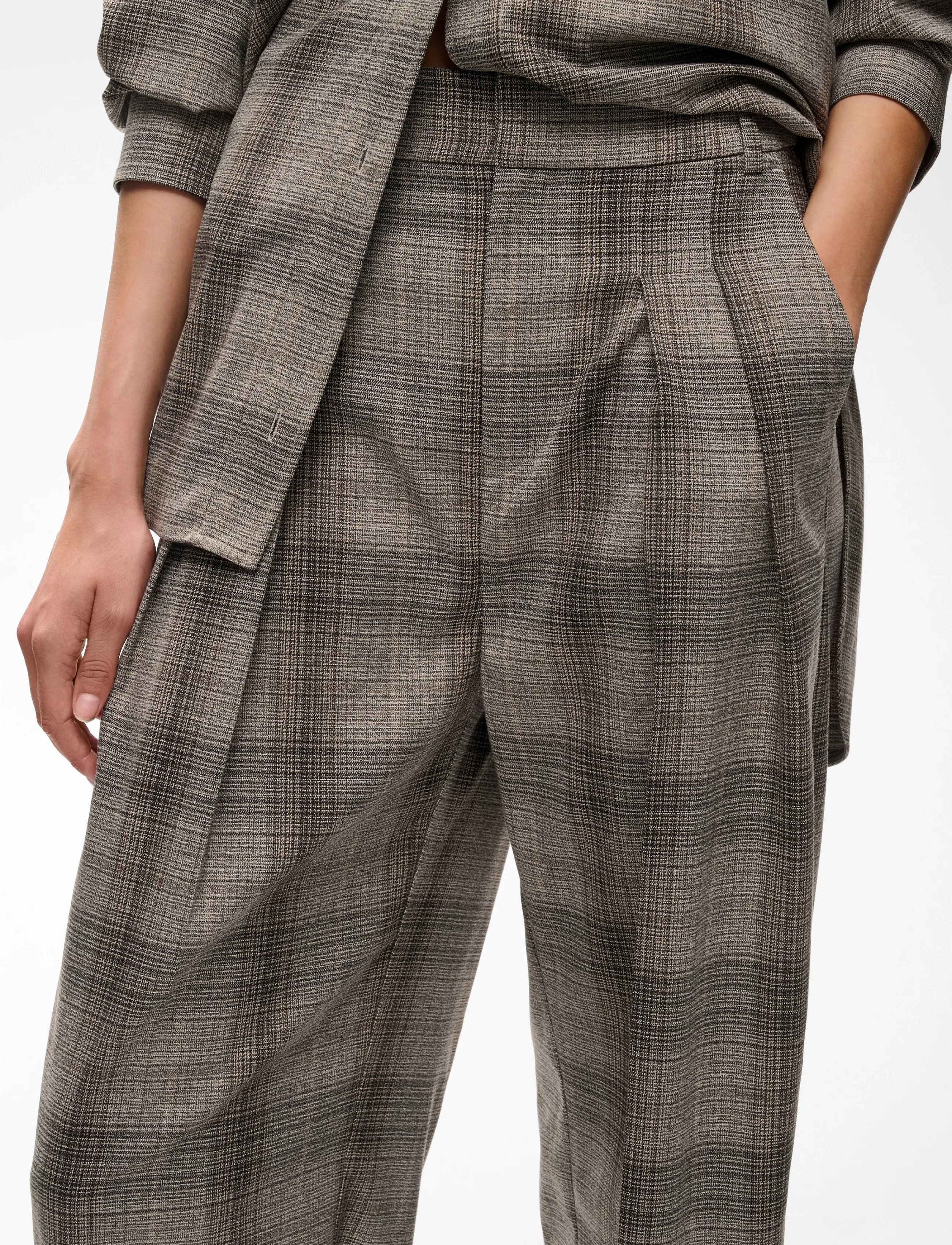 InWear Checkieiw Barrel Pant kostymbyxor dam – bild 6