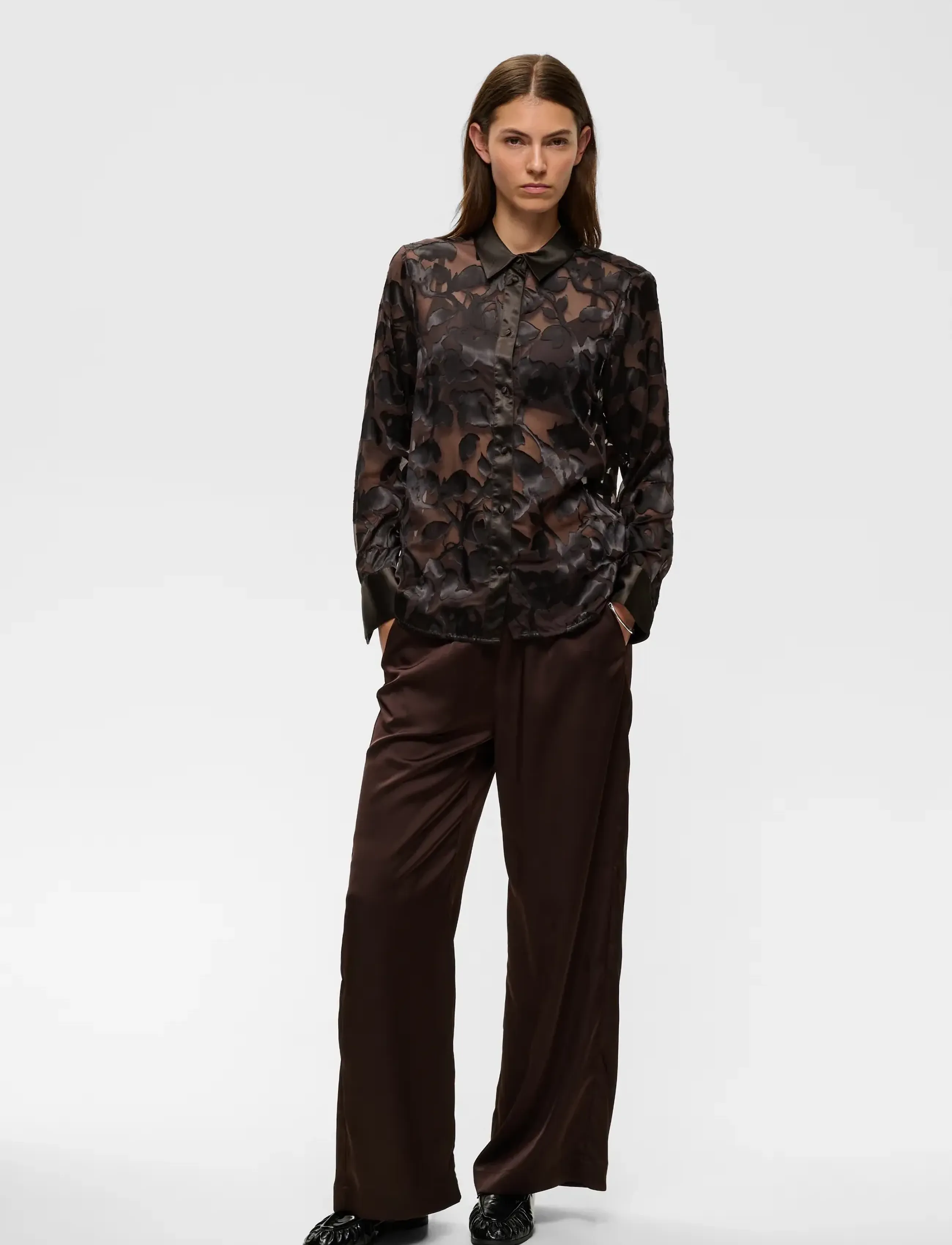 InWear - ORIONIW SHIRT - långärmade skjortor - chocolate brown - 3