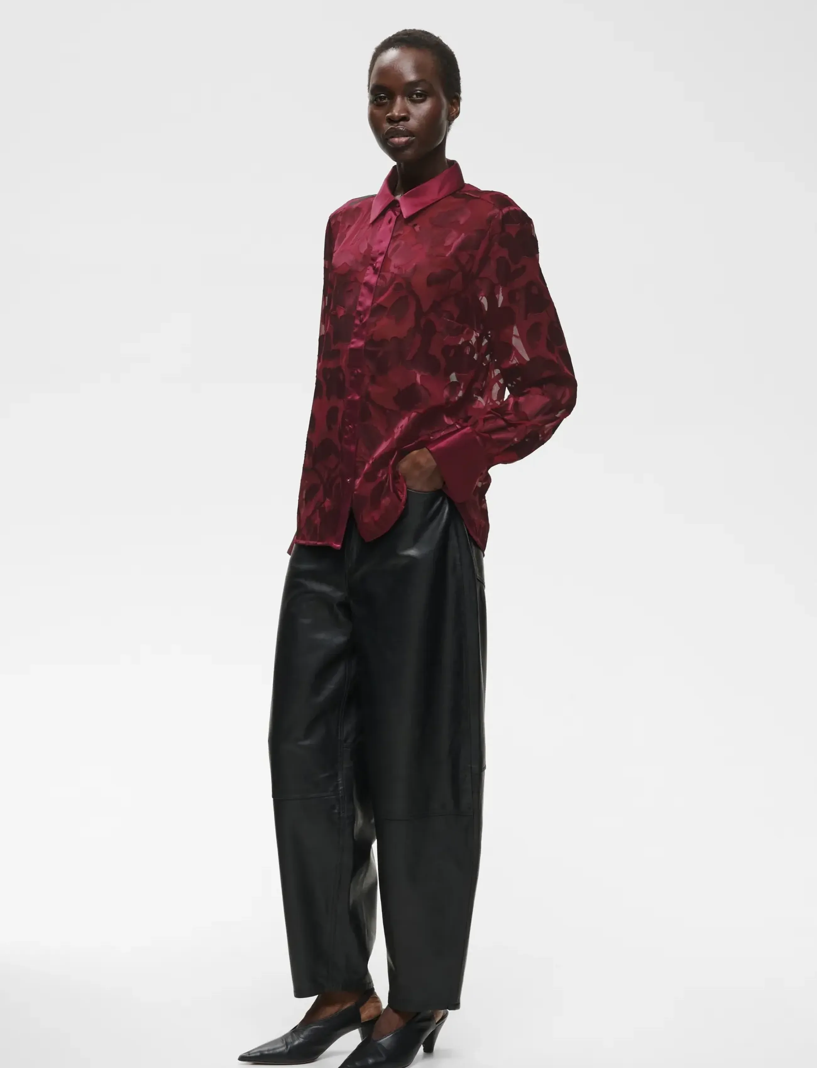 InWear - ORIONIW SHIRT - långärmade skjortor - zinfandel - 3
