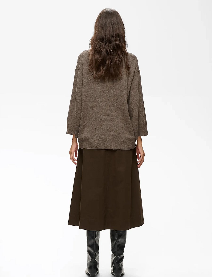 InWear - TALLYIW MONIKA HIGHNECK - kaschmir - chocolate brown melange - 4