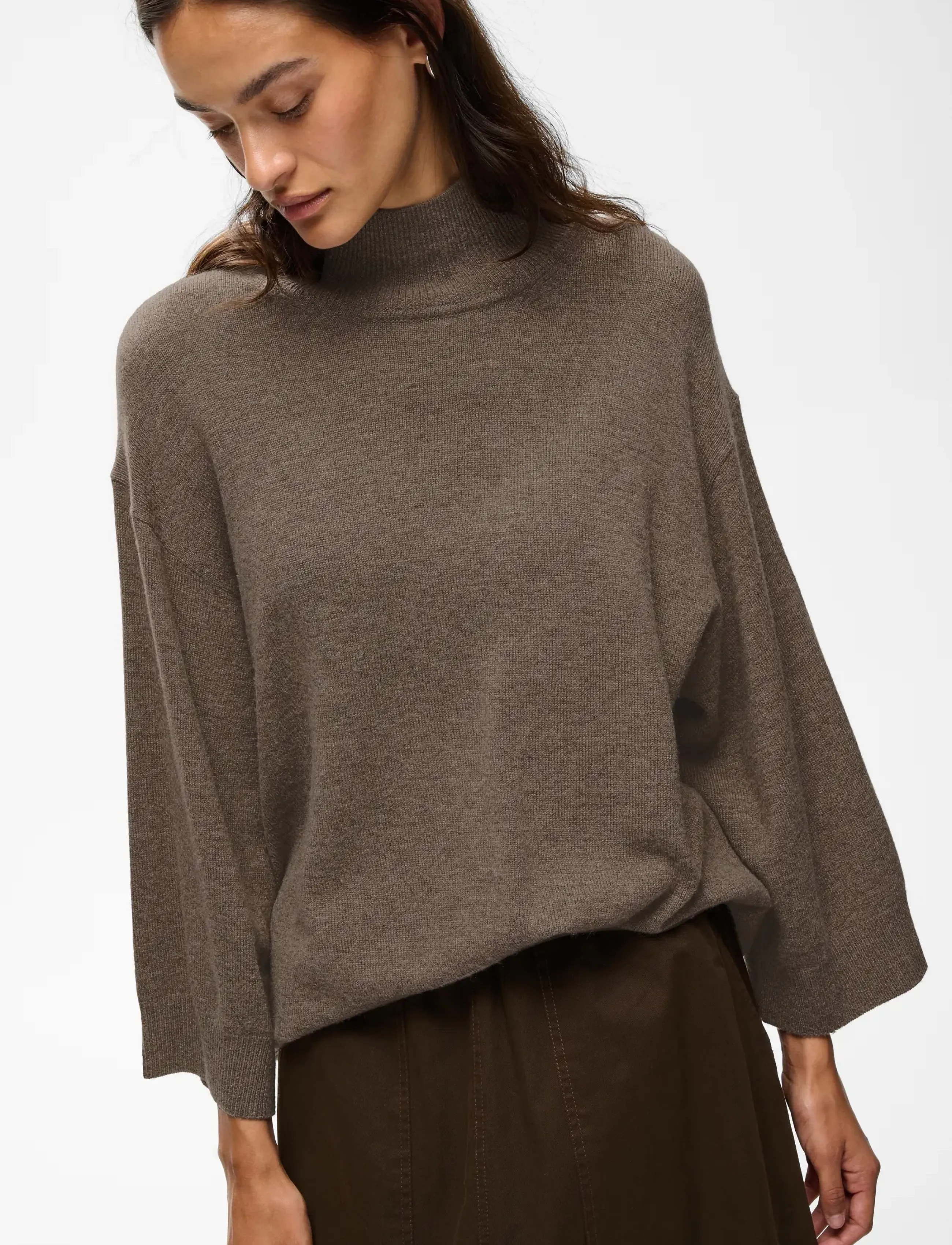 InWear - TALLYIW MONIKA HIGHNECK - herbstliche kleidung - chocolate brown melange - 5