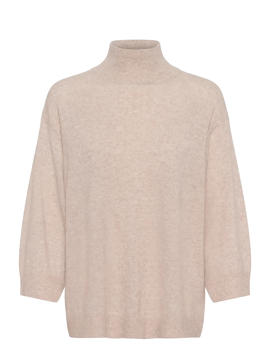 InWear - TALLYIW MONIKA HIGHNECK - kaschmir - cinder melange - 1