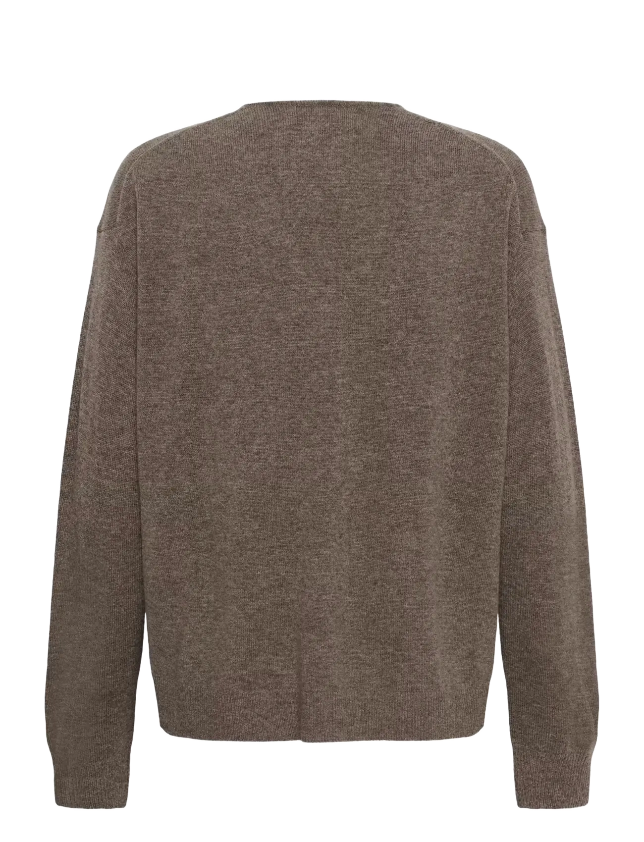 InWear - TALLYIW MONIKA V-NECK - cashmere - chocolate brown melange - 2