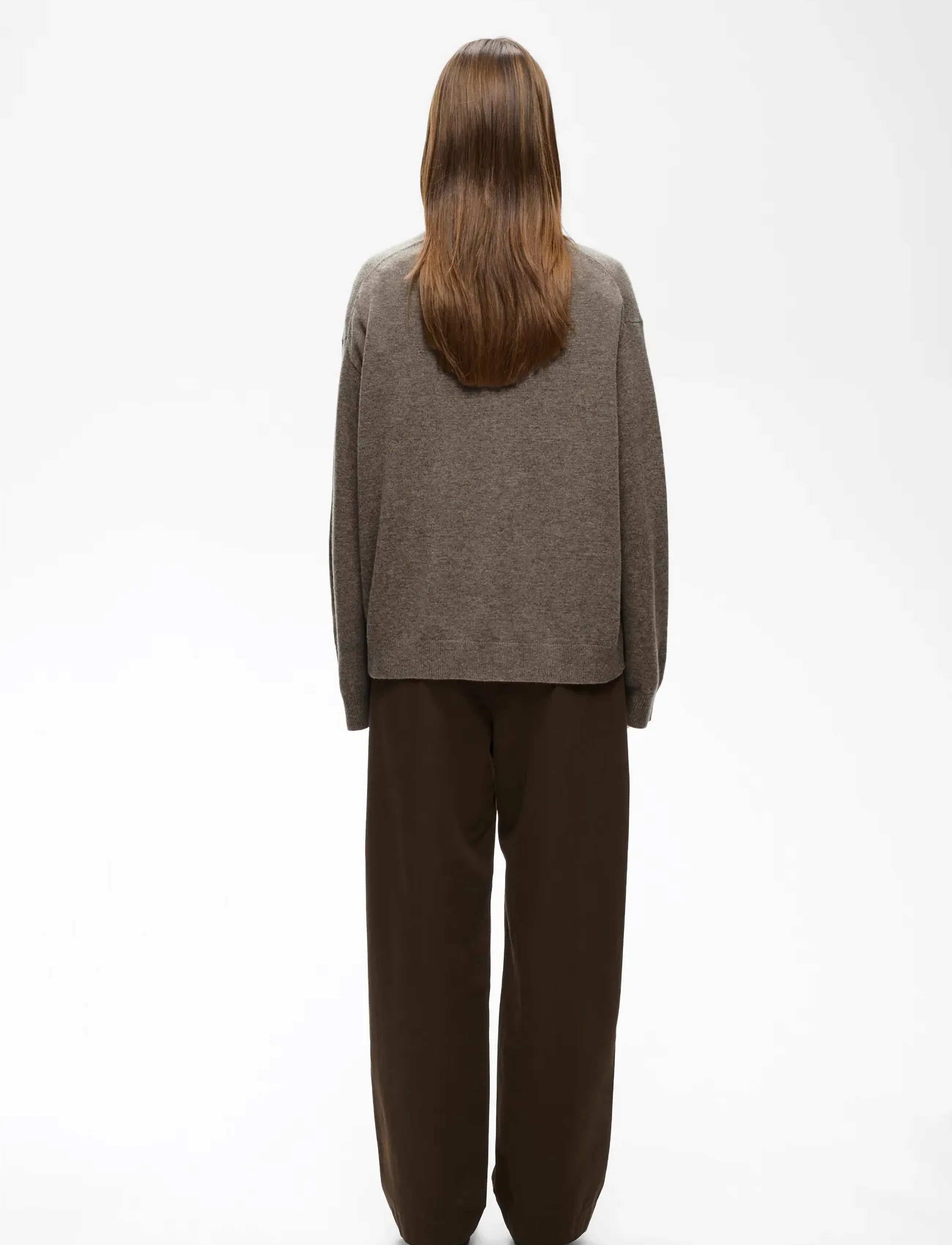 InWear - TALLYIW MONIKA V-NECK - autumn clothing - chocolate brown melange - 3