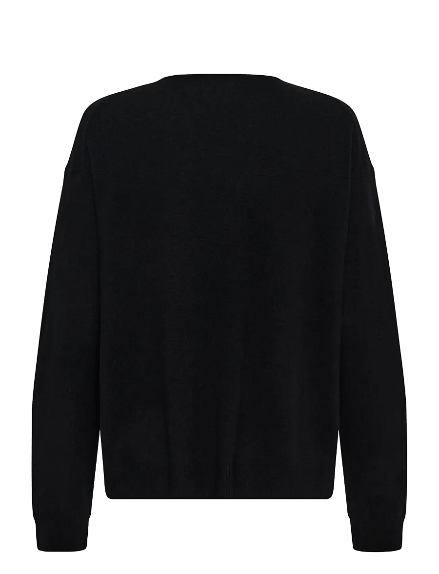 InWear - TALLYIW MONIKA V-NECK - kaschmir - black - 2