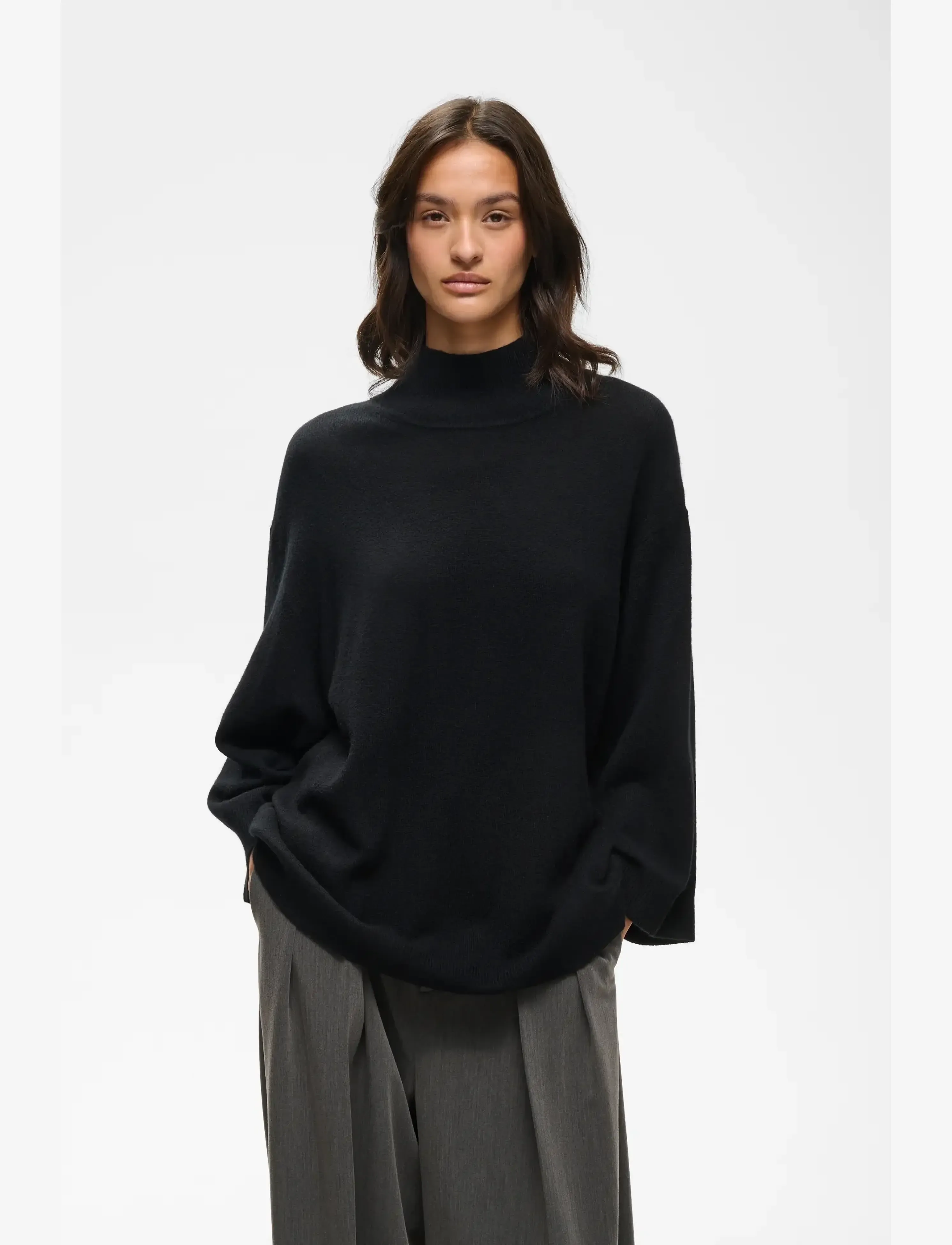 InWear - TALLYIW MONIKA V-NECK - höstkläder - black - 0