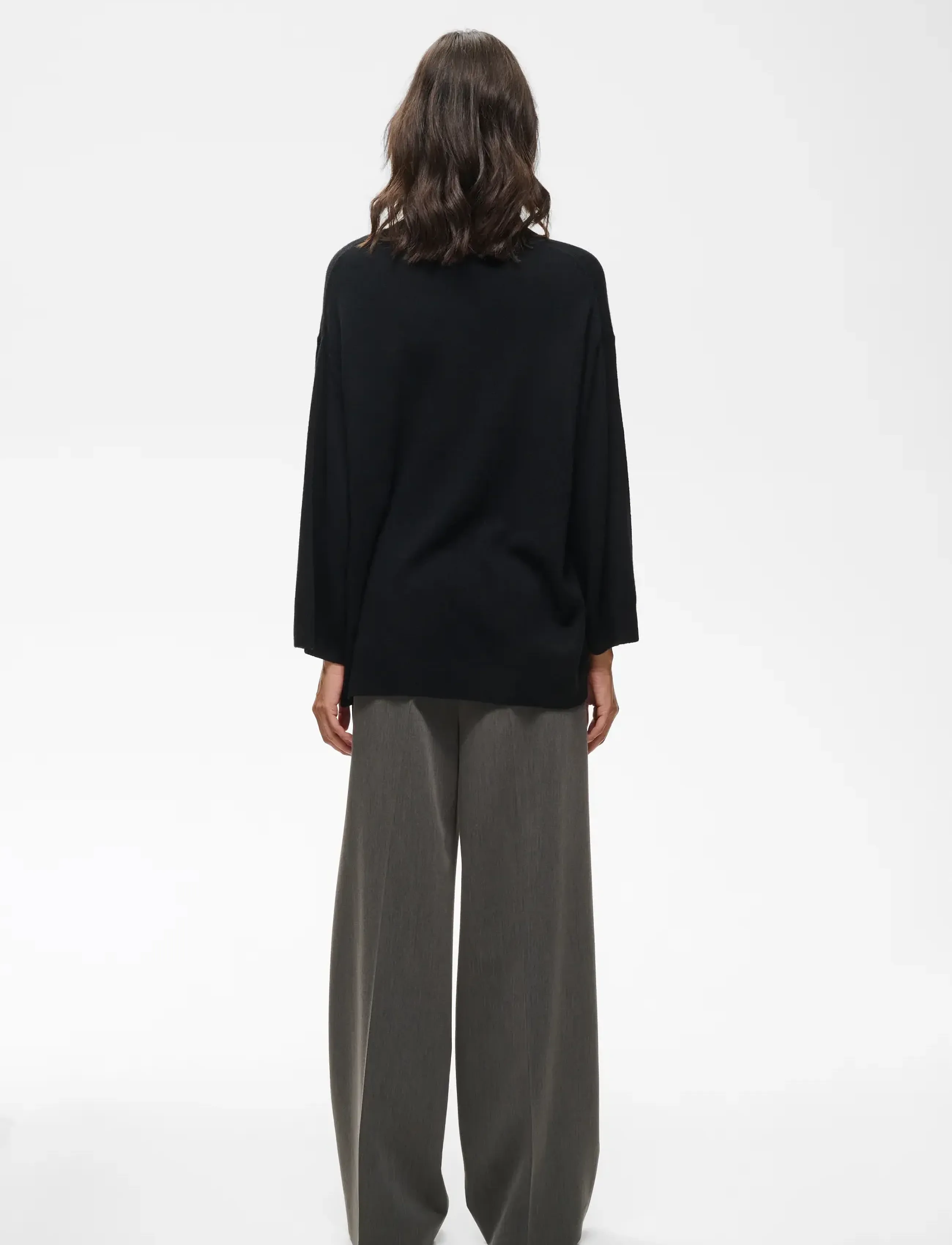 InWear - TALLYIW MONIKA V-NECK - höstkläder - black - 4