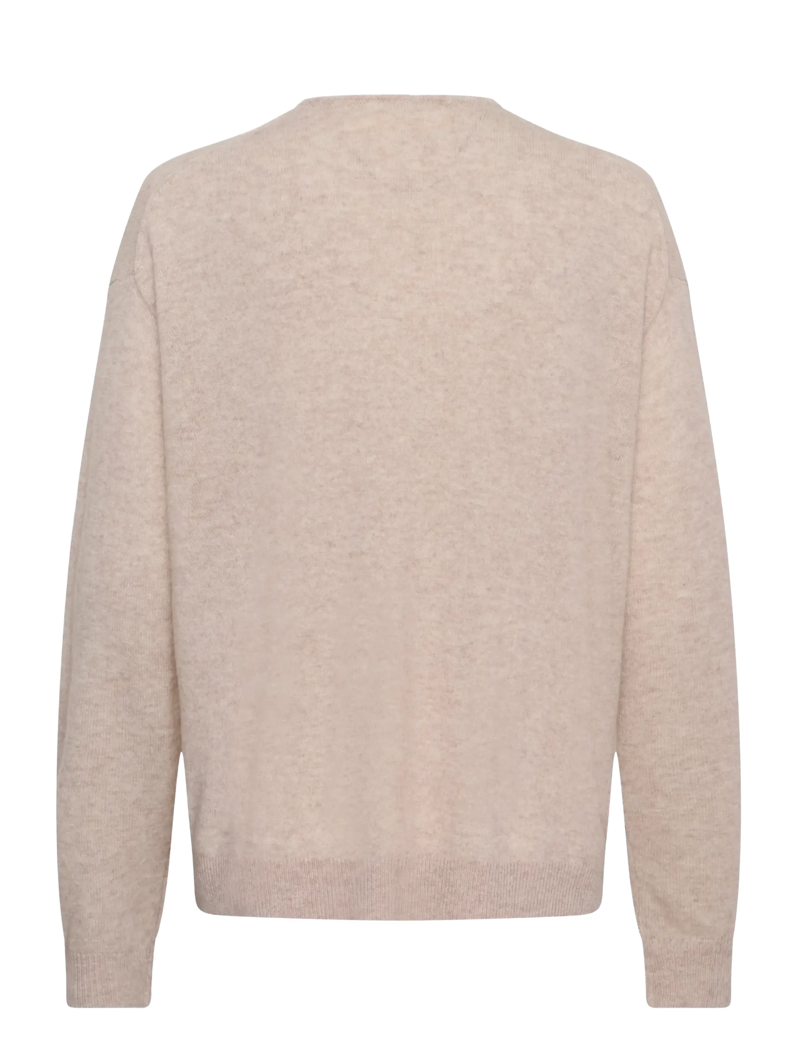 InWear - TALLYIW MONIKA V-NECK - höstkläder - cinder melange - 2
