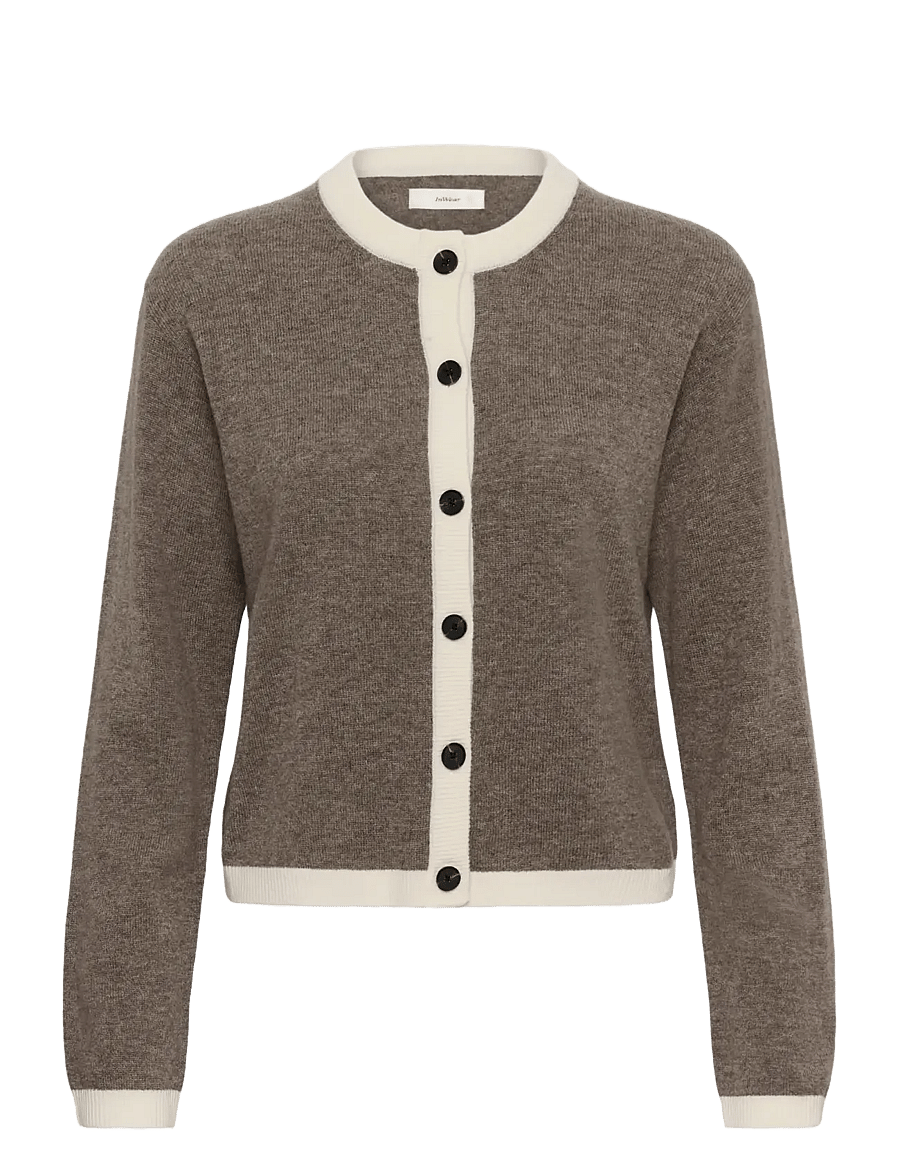 InWear - TALLYIW MONIKA CARDIGAN - kaschmir - chocolate brown melange - 1