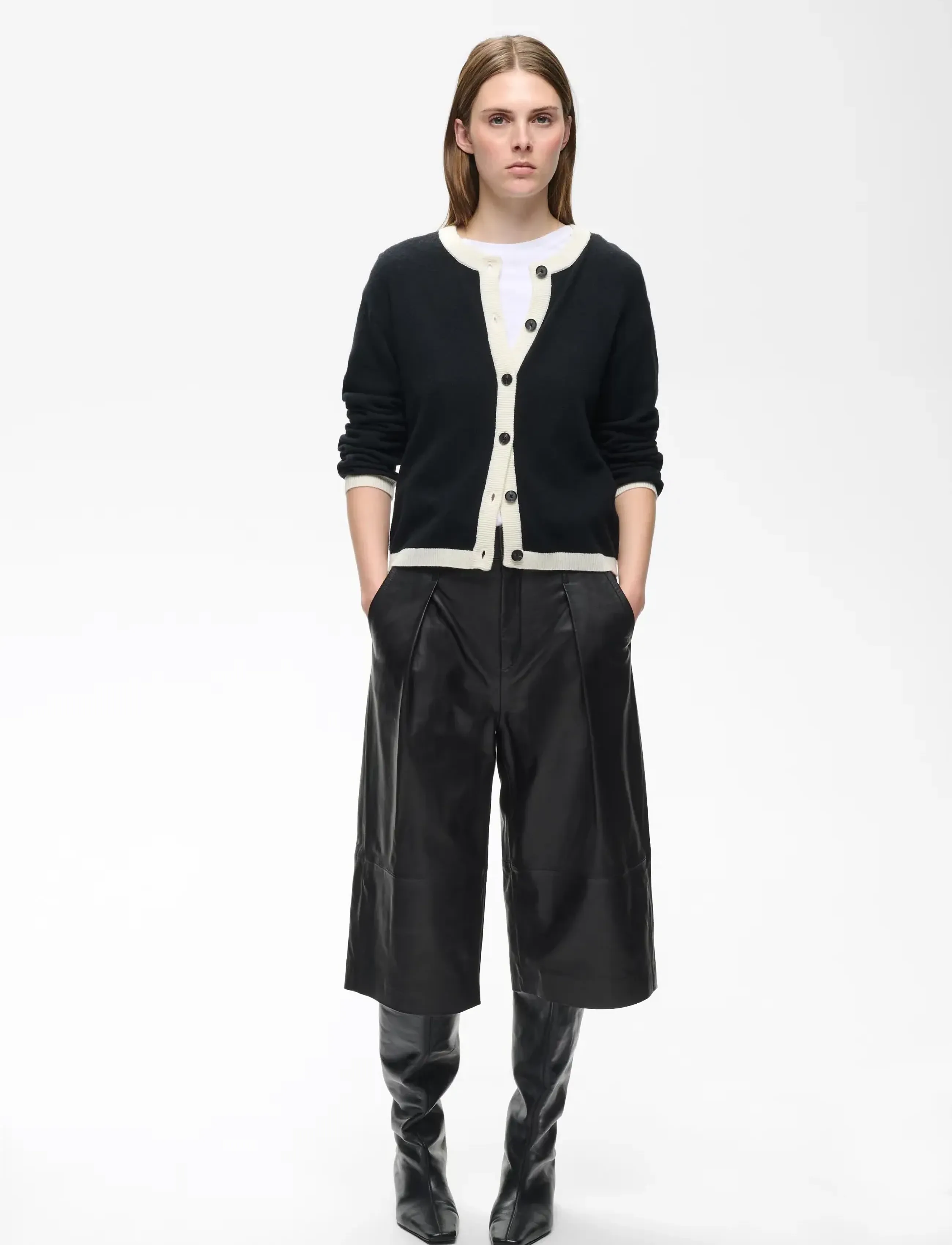 InWear - TALLYIW MONIKA CARDIGAN - autumn clothing - black - 3