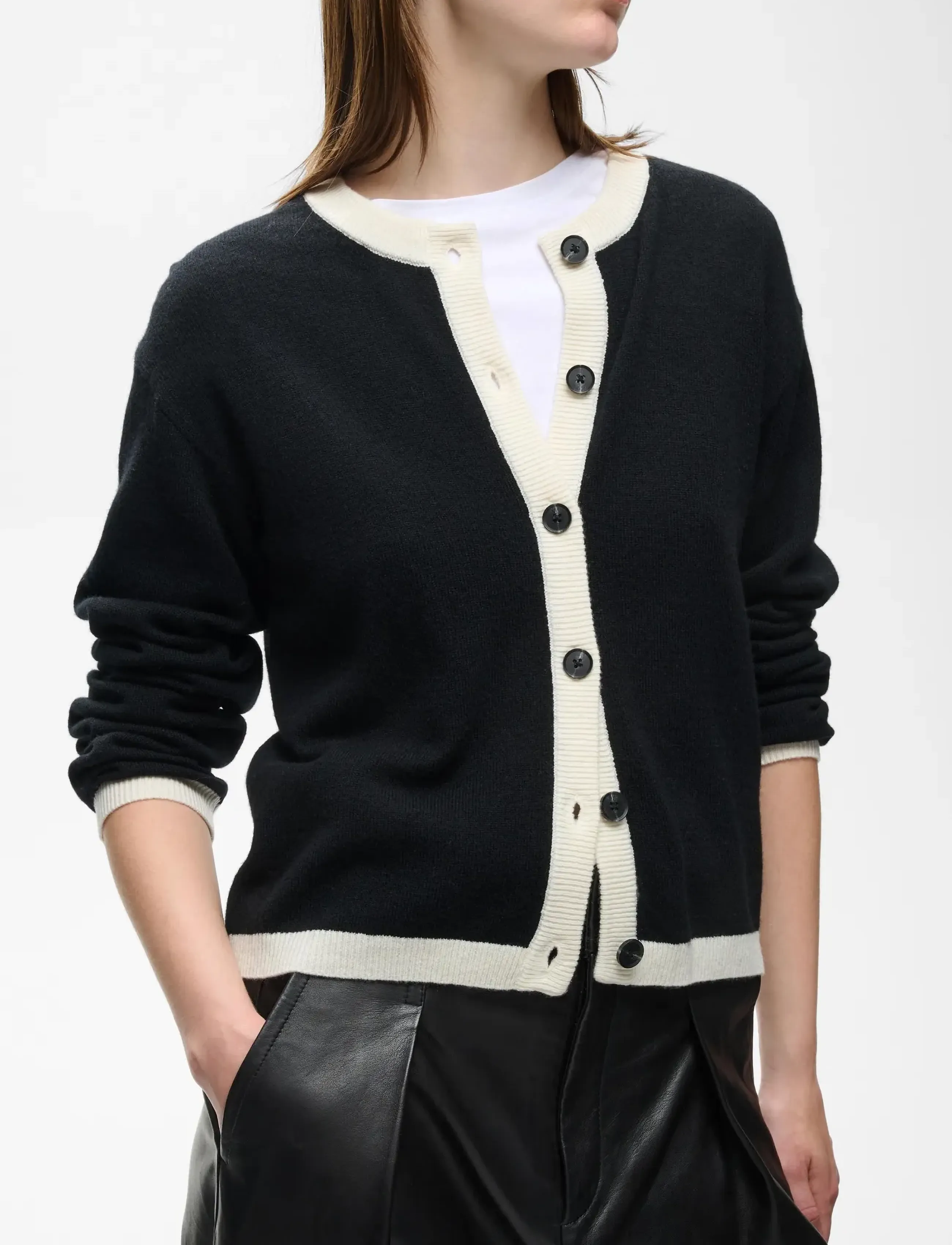 InWear - TALLYIW MONIKA CARDIGAN - autumn clothing - black - 5