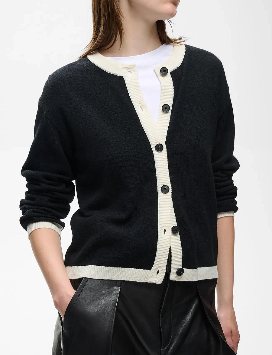 InWear - TALLYIW MONIKA CARDIGAN - kaschmir - black - 5