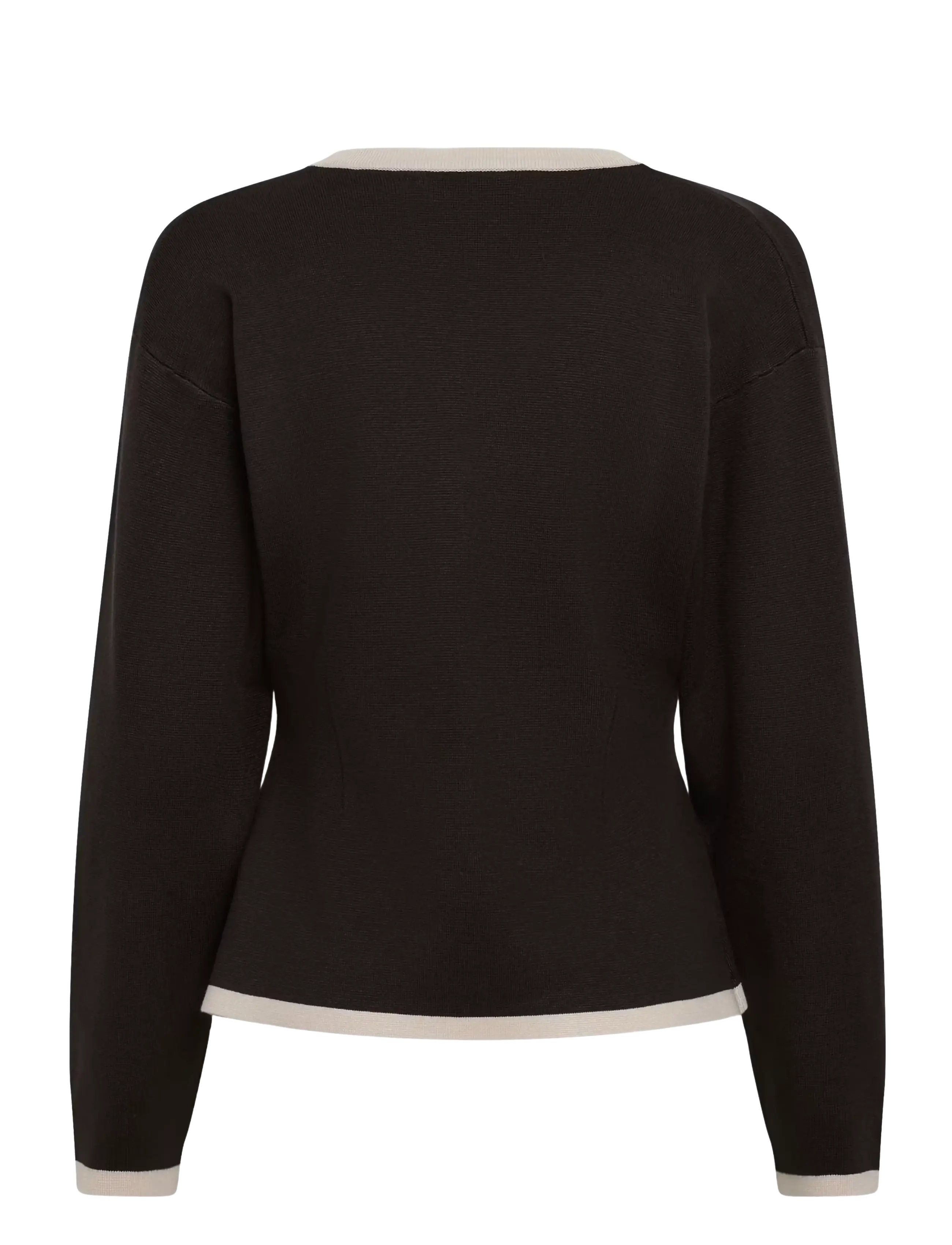 InWear - YENAHIW CONTRAST CARDIGAN - koftor - chocolate brown - 1