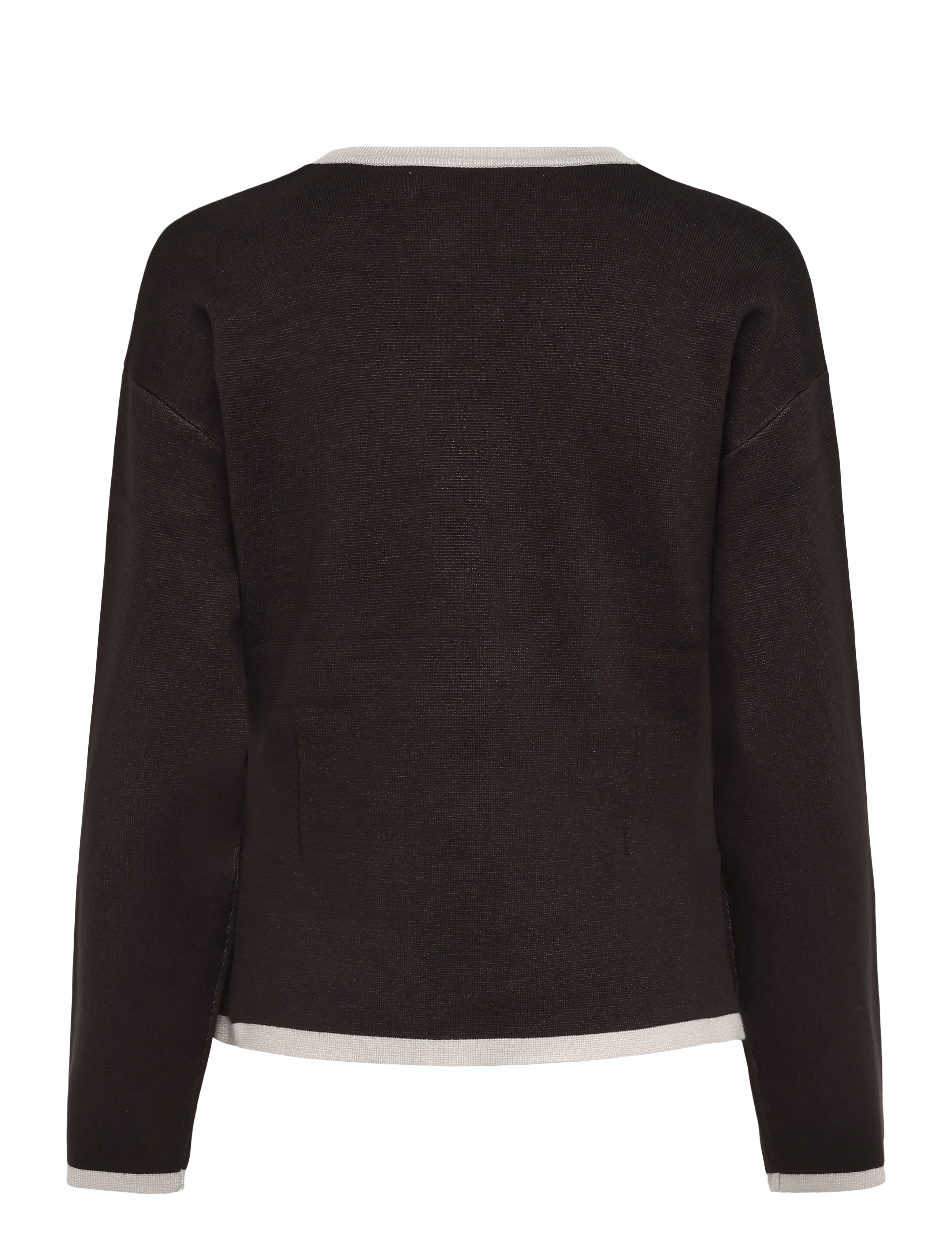 InWear - YENAHIW CONTRAST CARDIGAN - cardigans - chocolate brown - 1