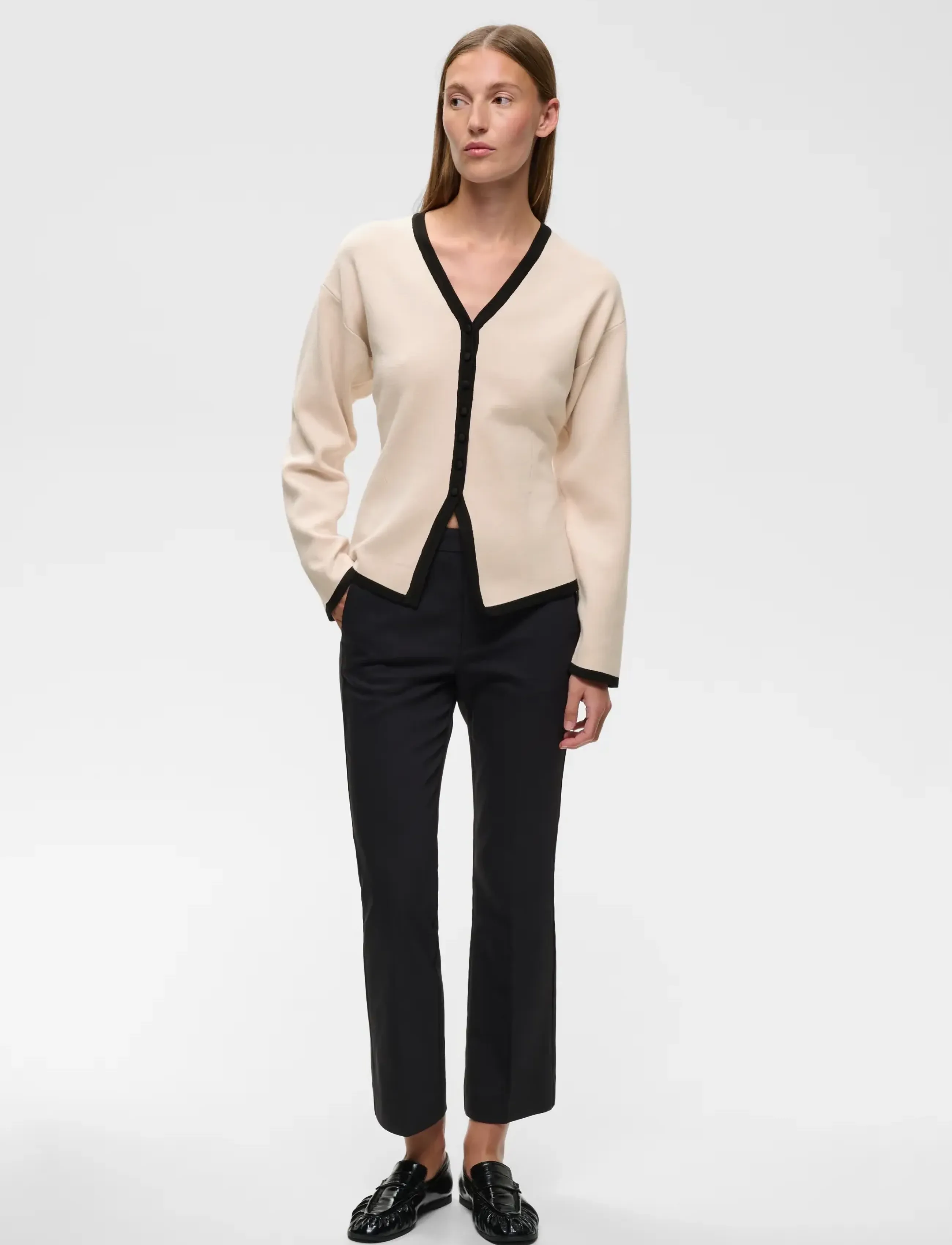 InWear - YENAHIW CONTRAST CARDIGAN - kardiganid - haze - 5