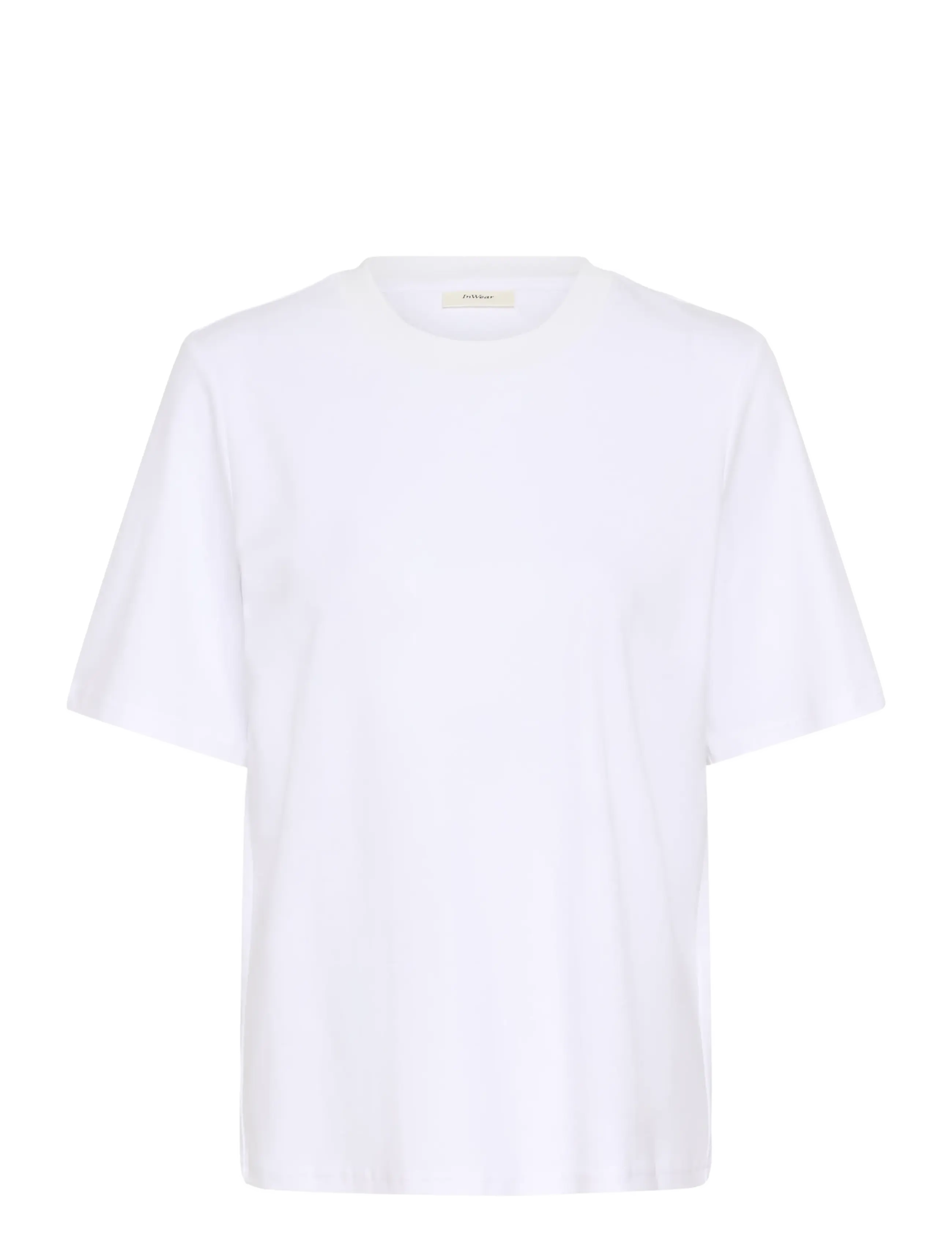 InWear ALISTONIW BASIC TSHIRT - Kollektioner - PURE WHITE / white