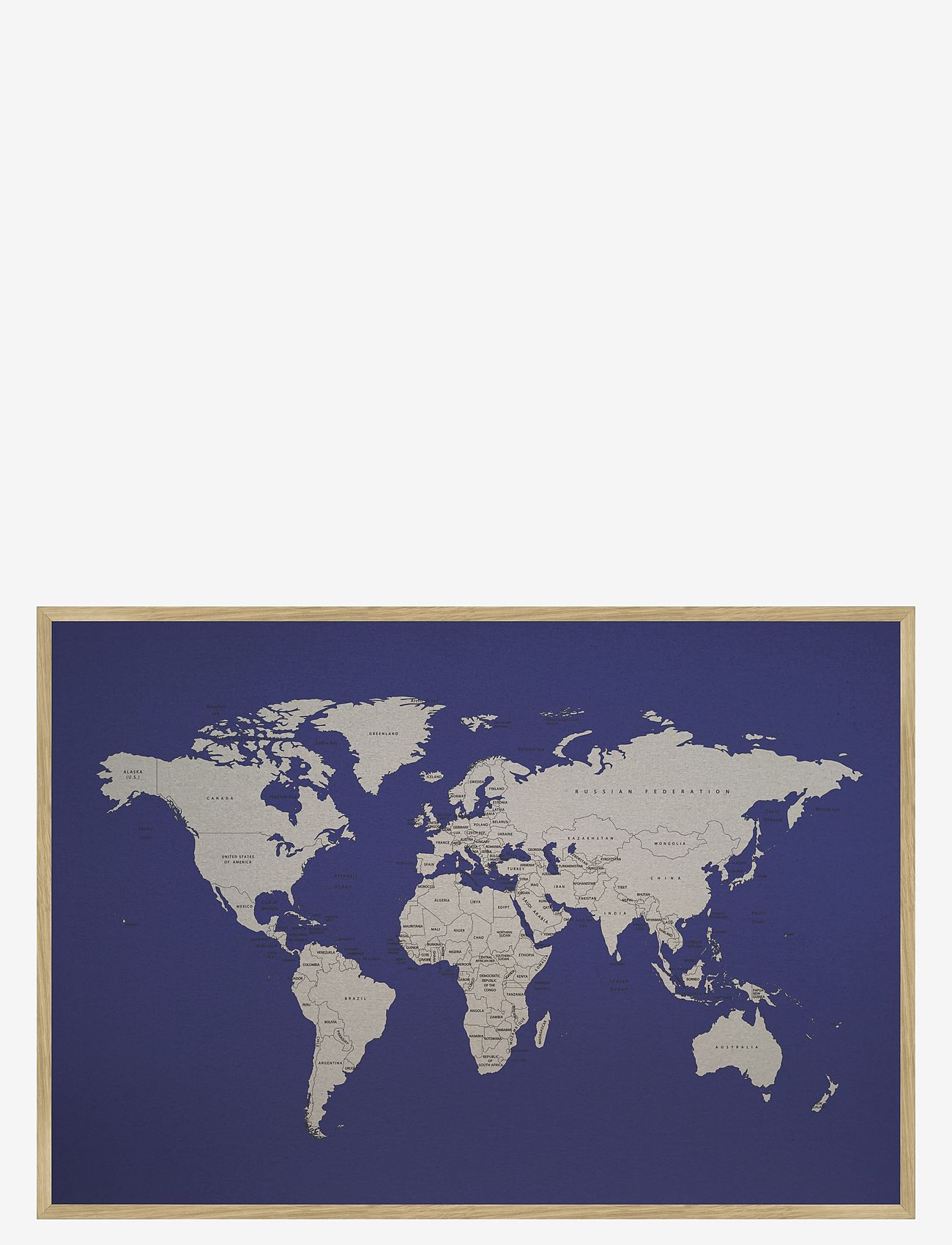 Incado - Pin Board: Blue Navy - blue - 0