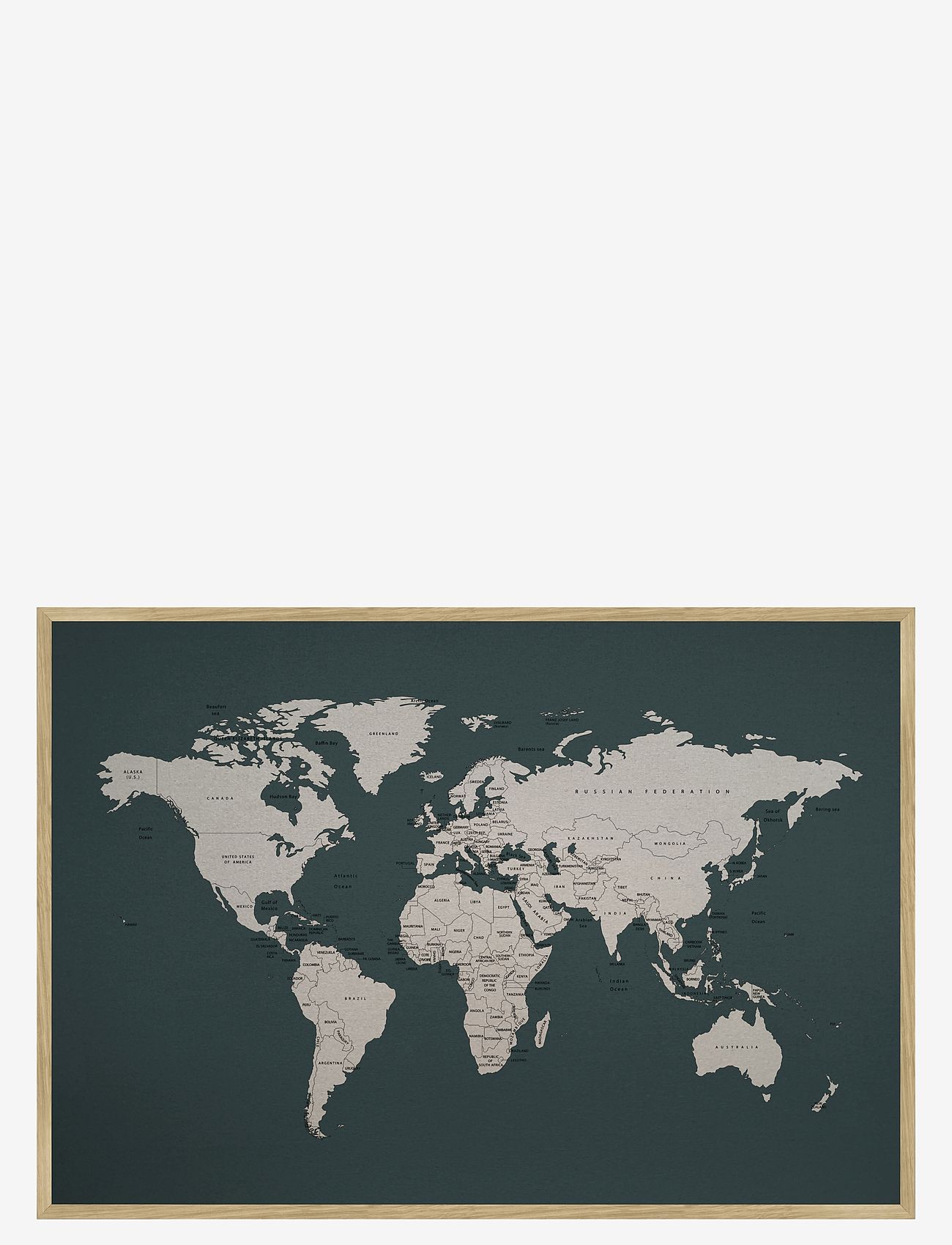 Incado - Pin Board: Petrolium - green - 0