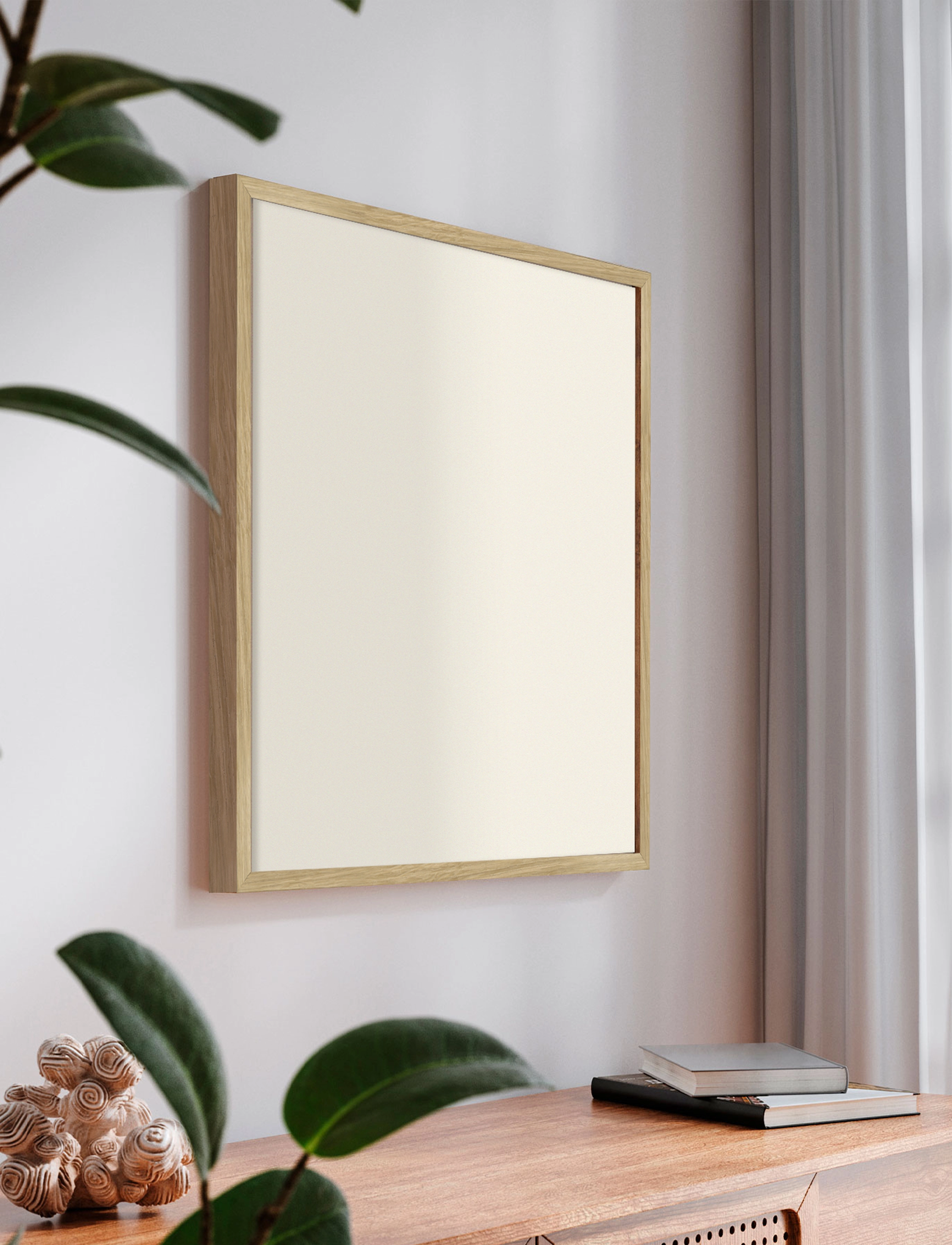 Incado Pinboards: Coconut Milk Pin, 62X62 cm, Beige, Kontoropbevaring > Korkplader, Unisex