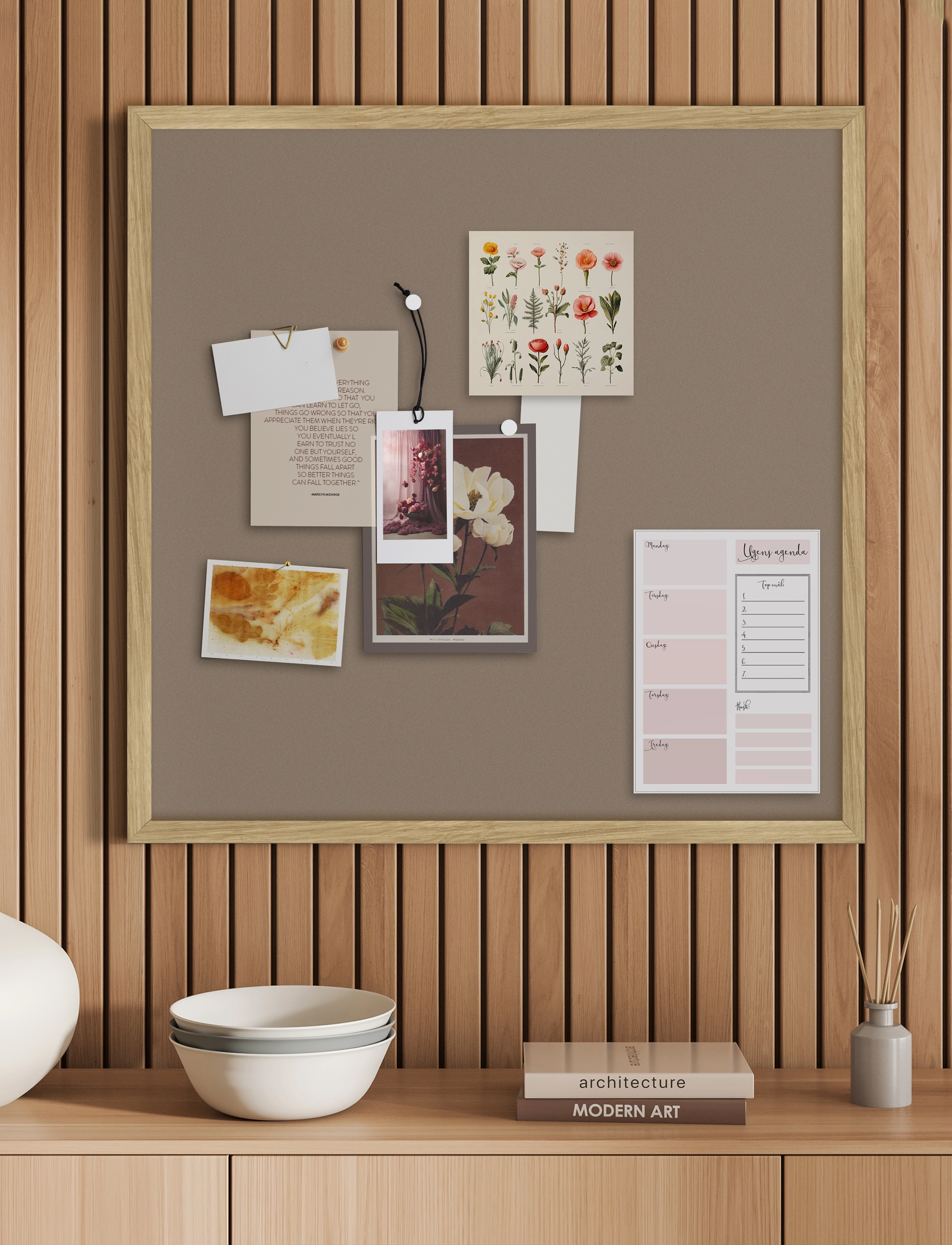 Incado - PinBoards: Riche Beige Pin - cork boards - beige - 2