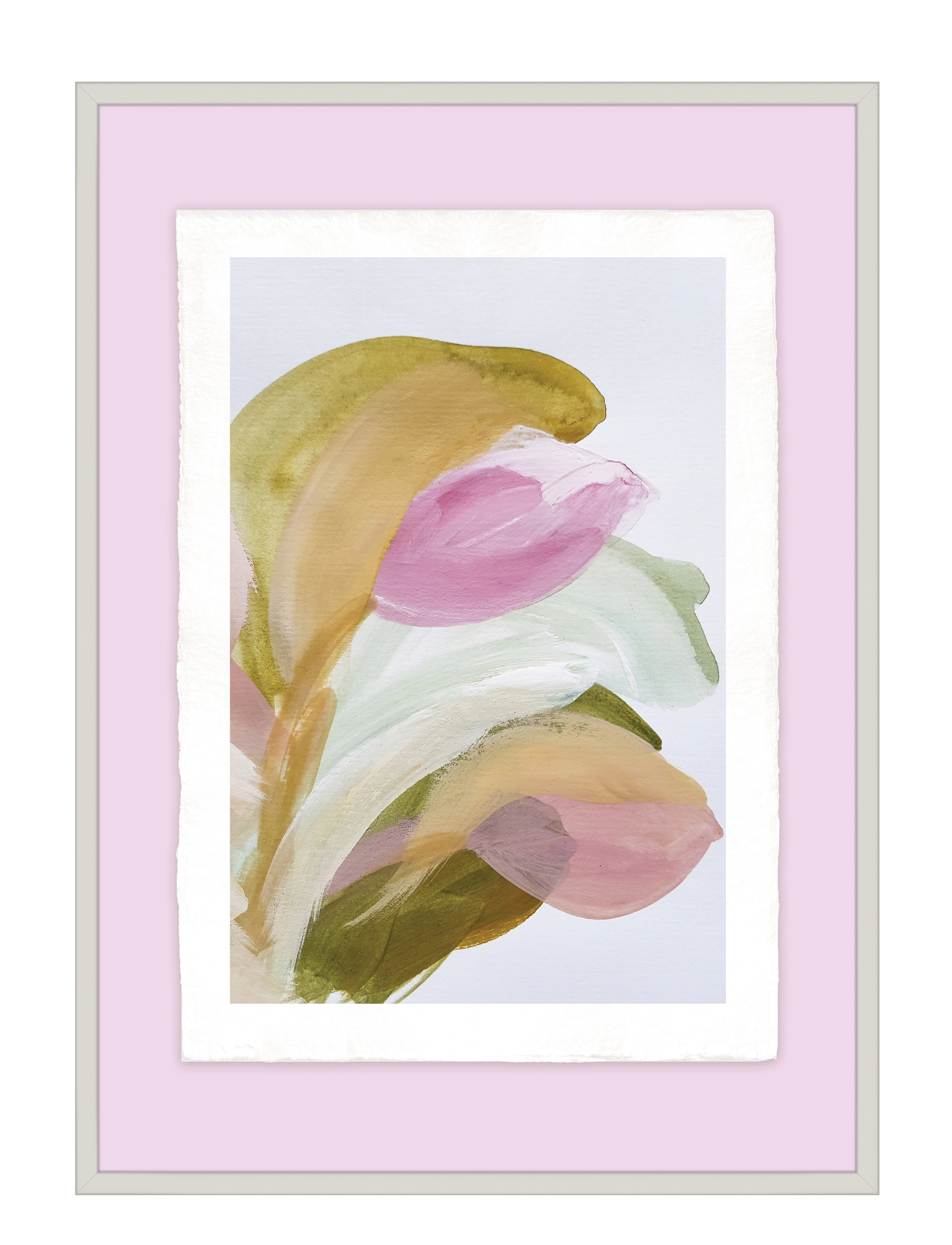 INCADO Artist Paper - Abstract Leafs Patterned - 51.5X71.5CMx71.5 - Unisex