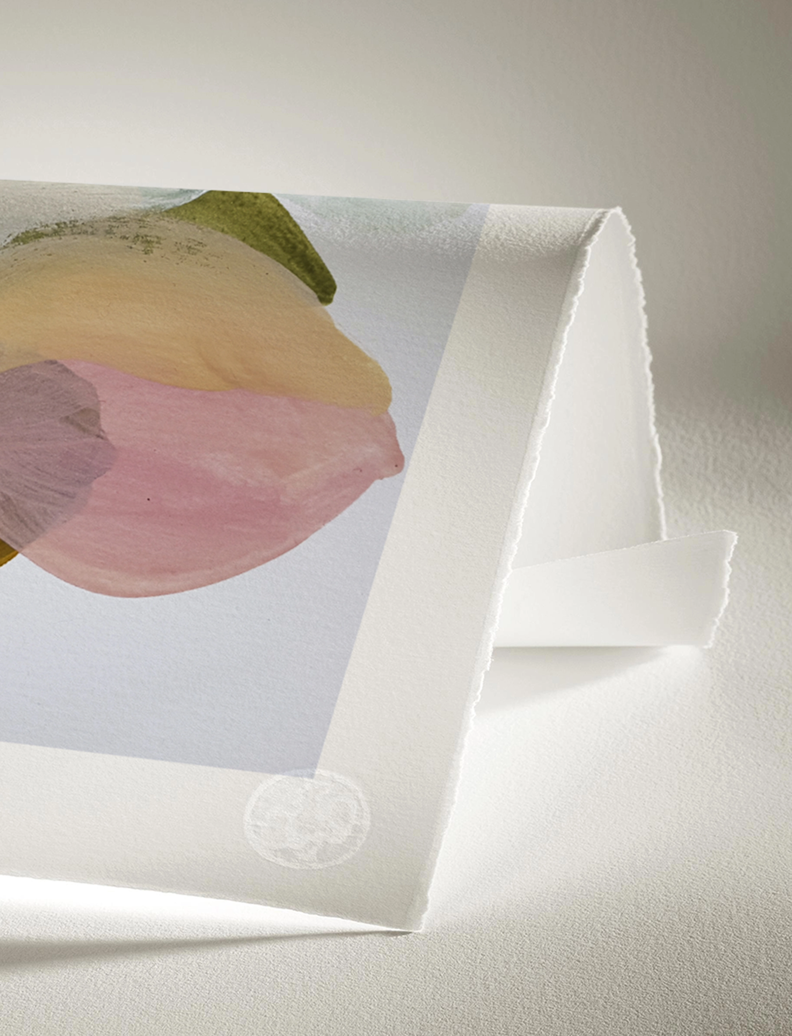 Incado - Artist Paper - Abstract Leafs - botanisk - multi-colored - 2