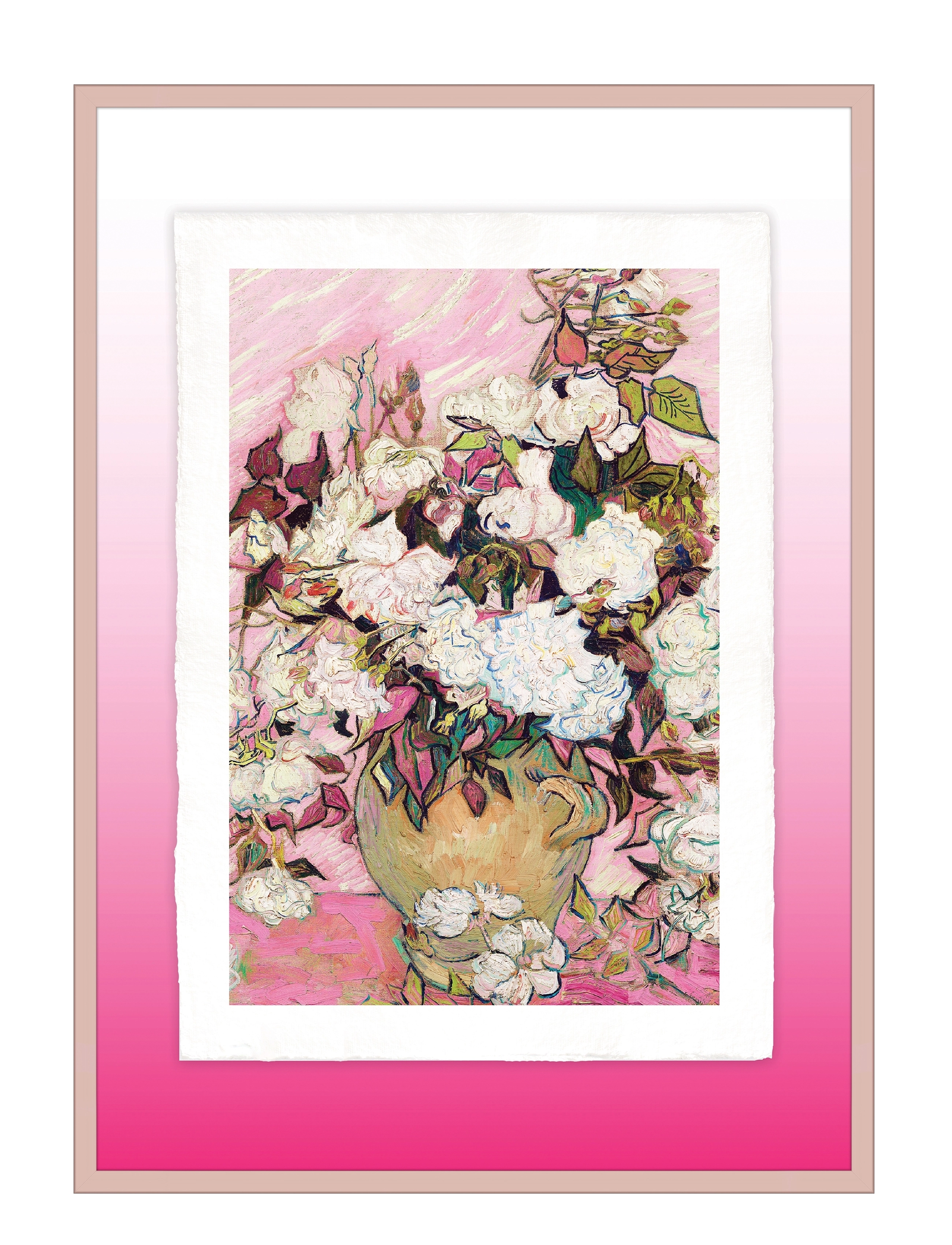 Incado Artist Paper - Elementary Pastel Roses - 4 for 3 - MULTI-COLORED / multi