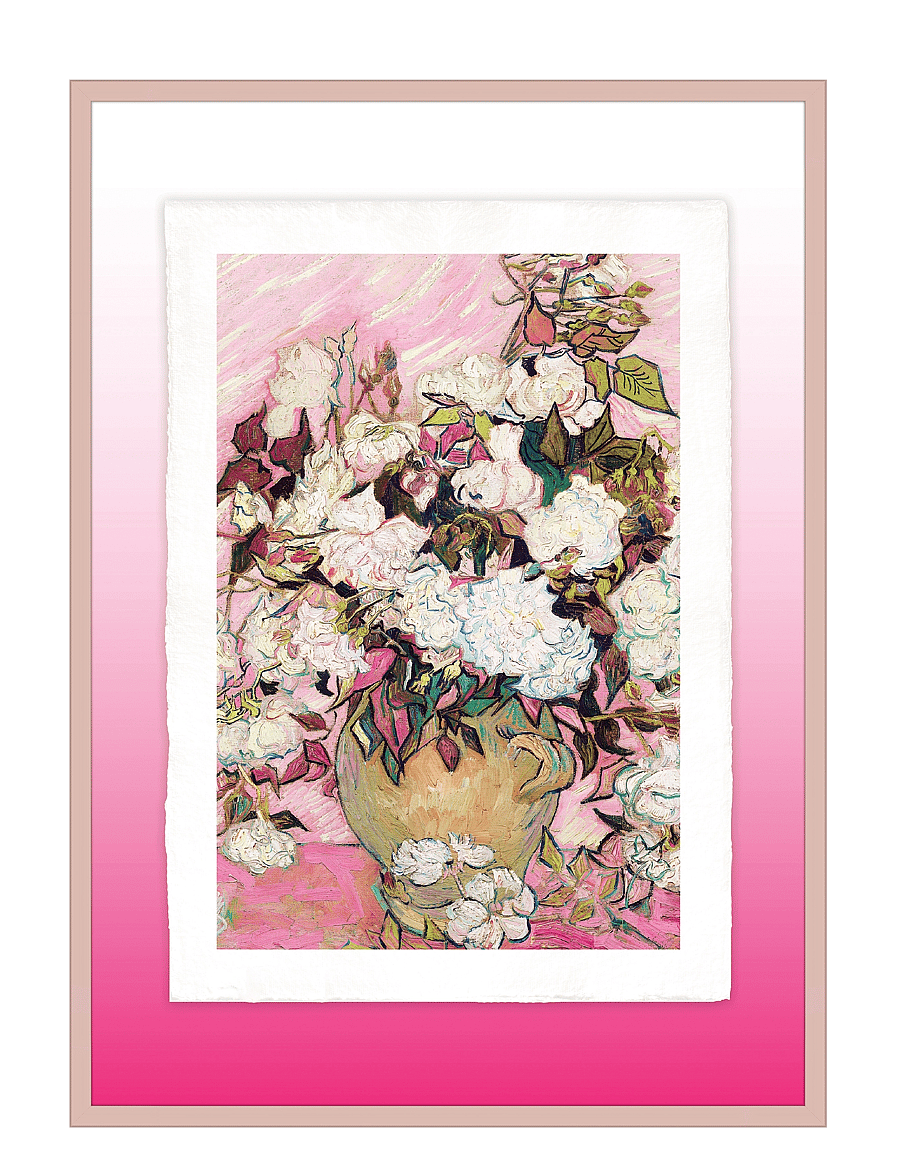 Incado - Artist Paper - Elementary Pastel Roses - botanik - multi-colored - 1