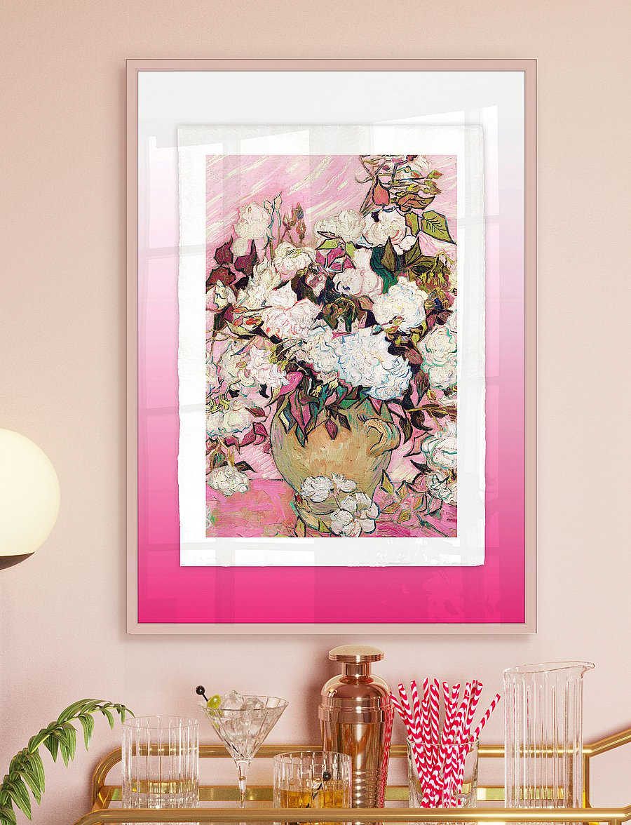 Incado - Artist Paper - Elementary Pastel Roses - botanik - multi-colored - 0
