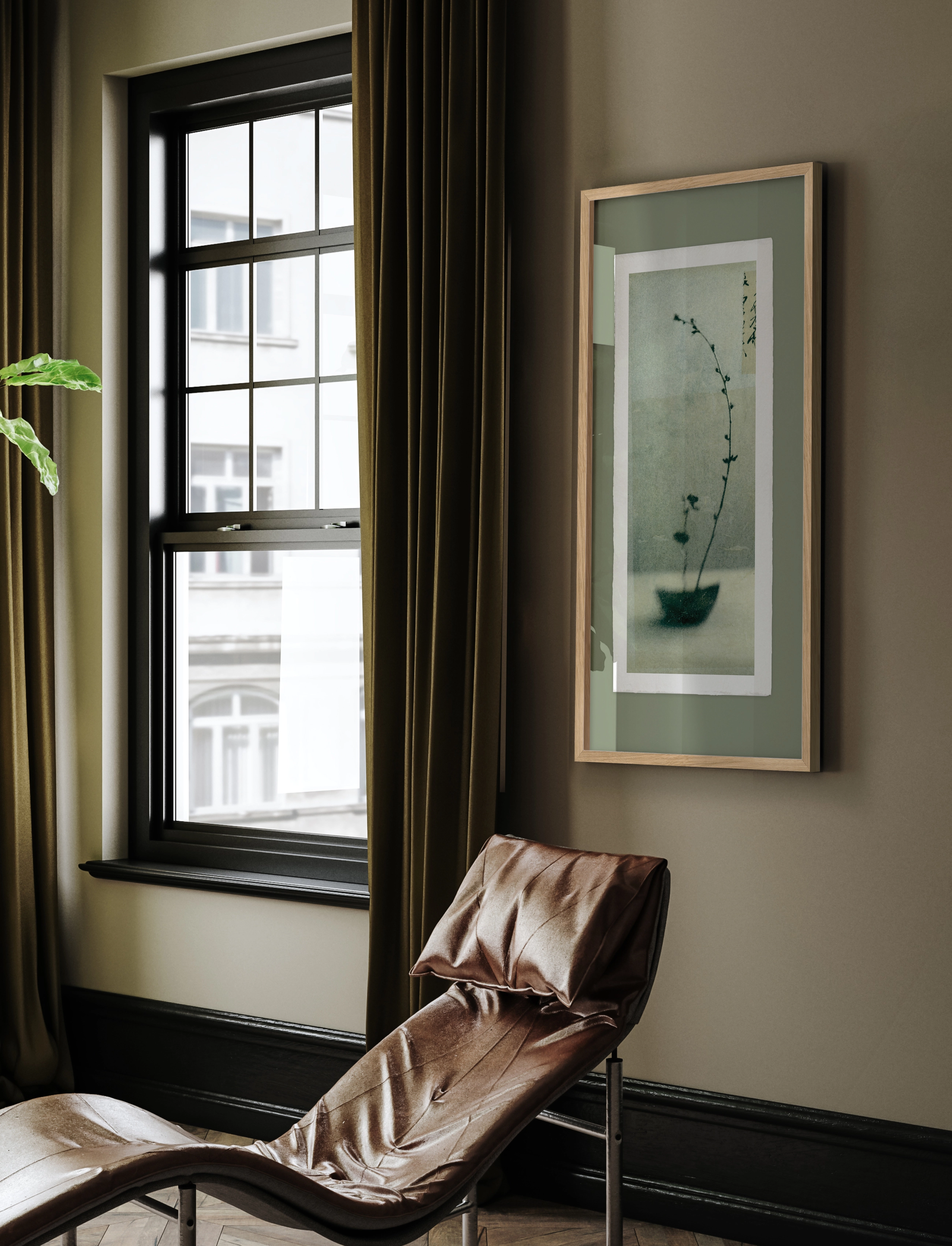 Incado Artist Paper - Growing, 52X102 cm x 102, Multi/patterned, Plakater > Botaniske, Unisex