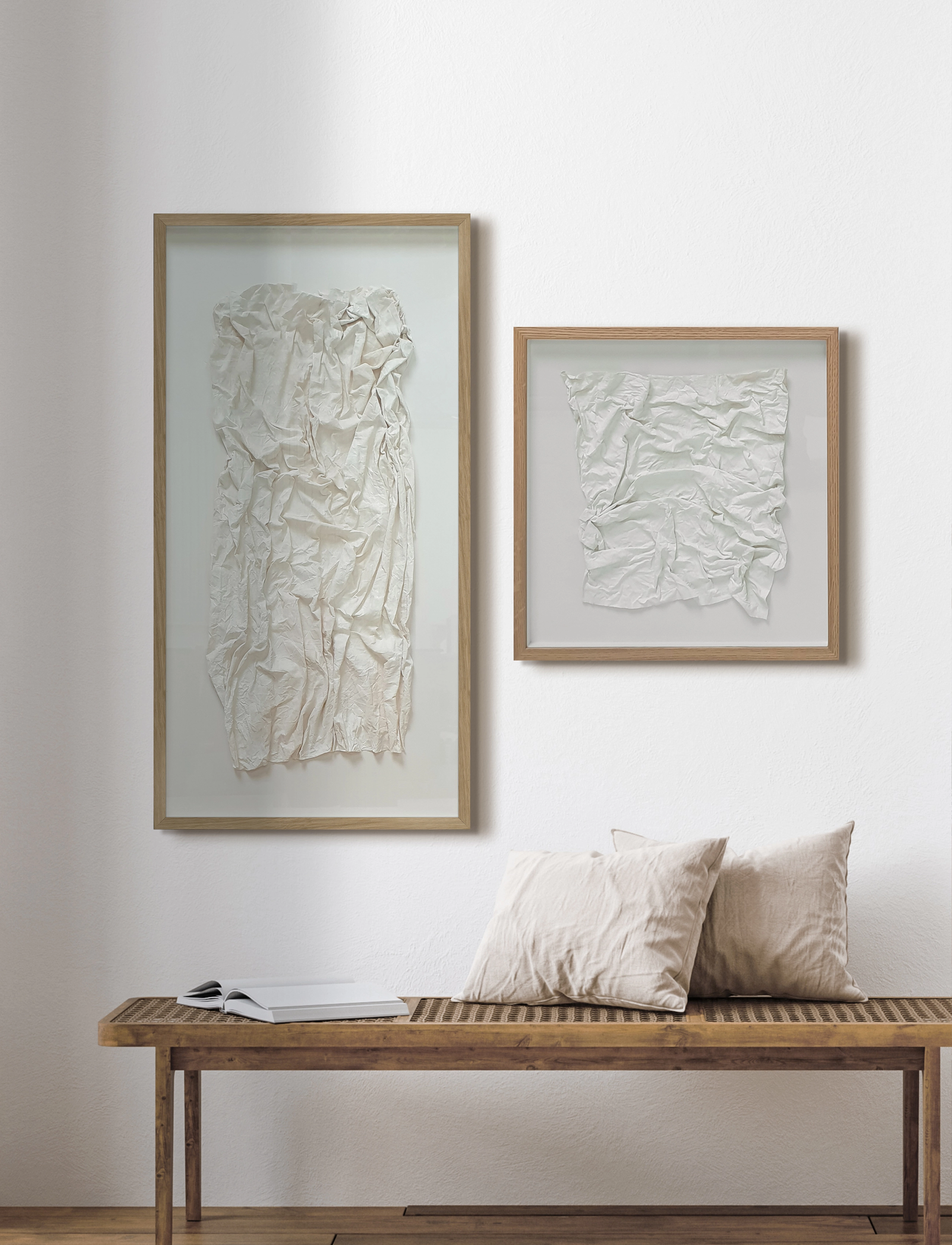Incado Canvas Fold Regrowth, 54X104 cm x 104, Posters, Weiß - Gallery Walls, Homeware