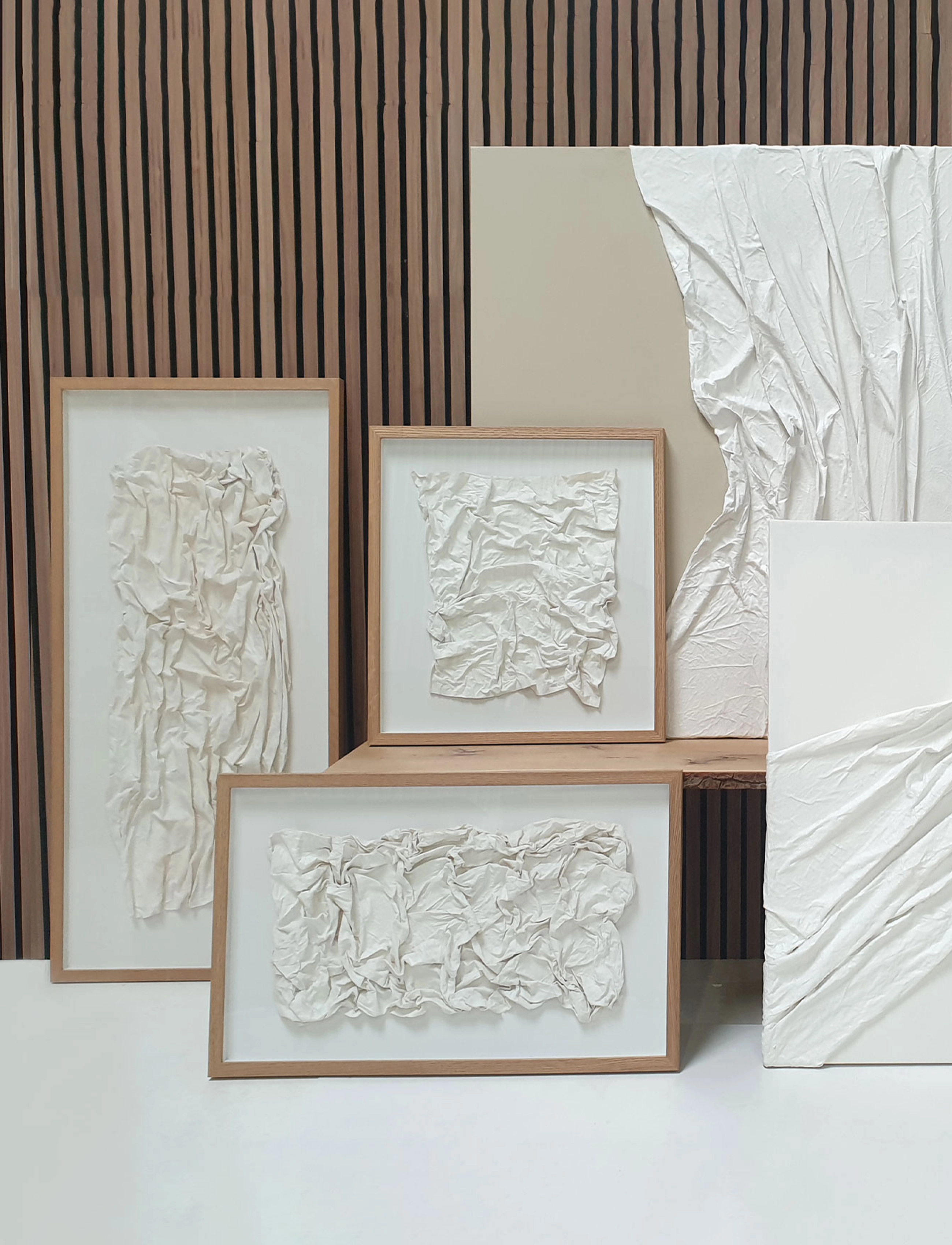 Incado - Canvas Fold - Gjenvekst - gallerivegger - white/beige - 2