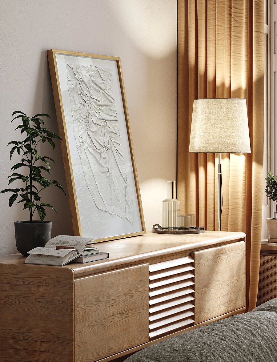 Incado - Canvas Fold - Regrowth - galerii seinad - white/beige - 3