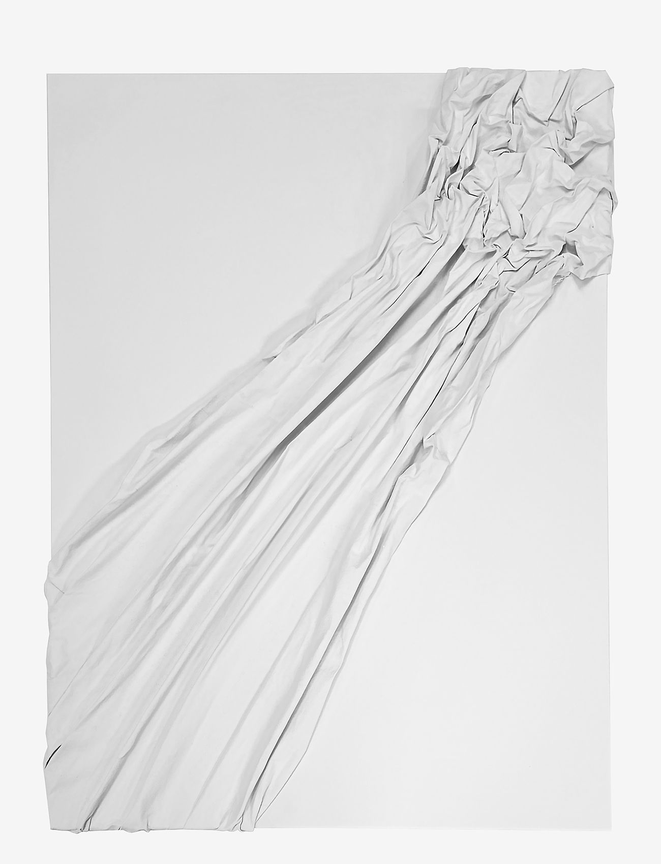 Incado - Canvas Fold - Cascade Shape II - billedvægge - white - 0