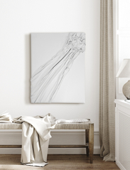 Incado - Canvas Fold - Cascade Shape II - billedvægge - white - 2