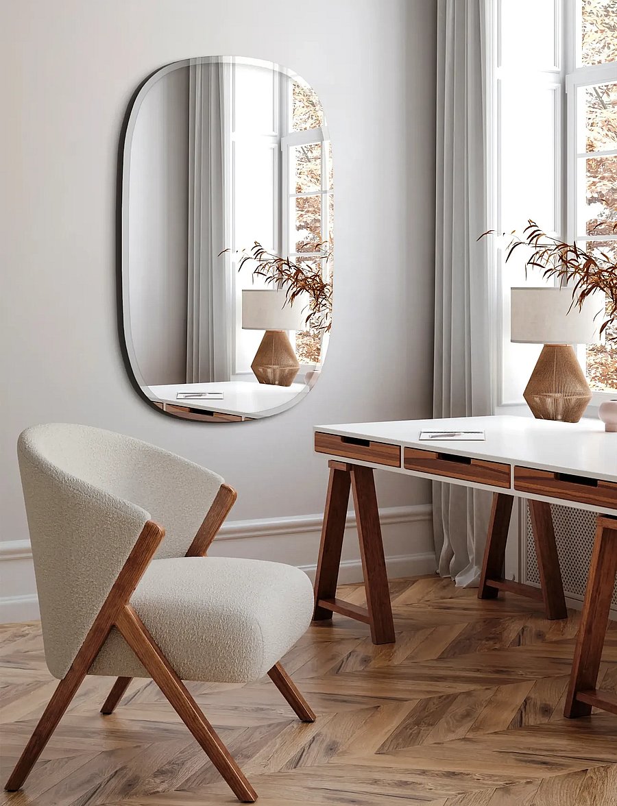 Incado - Opal Mirror - seinäpeilit - silver - 0