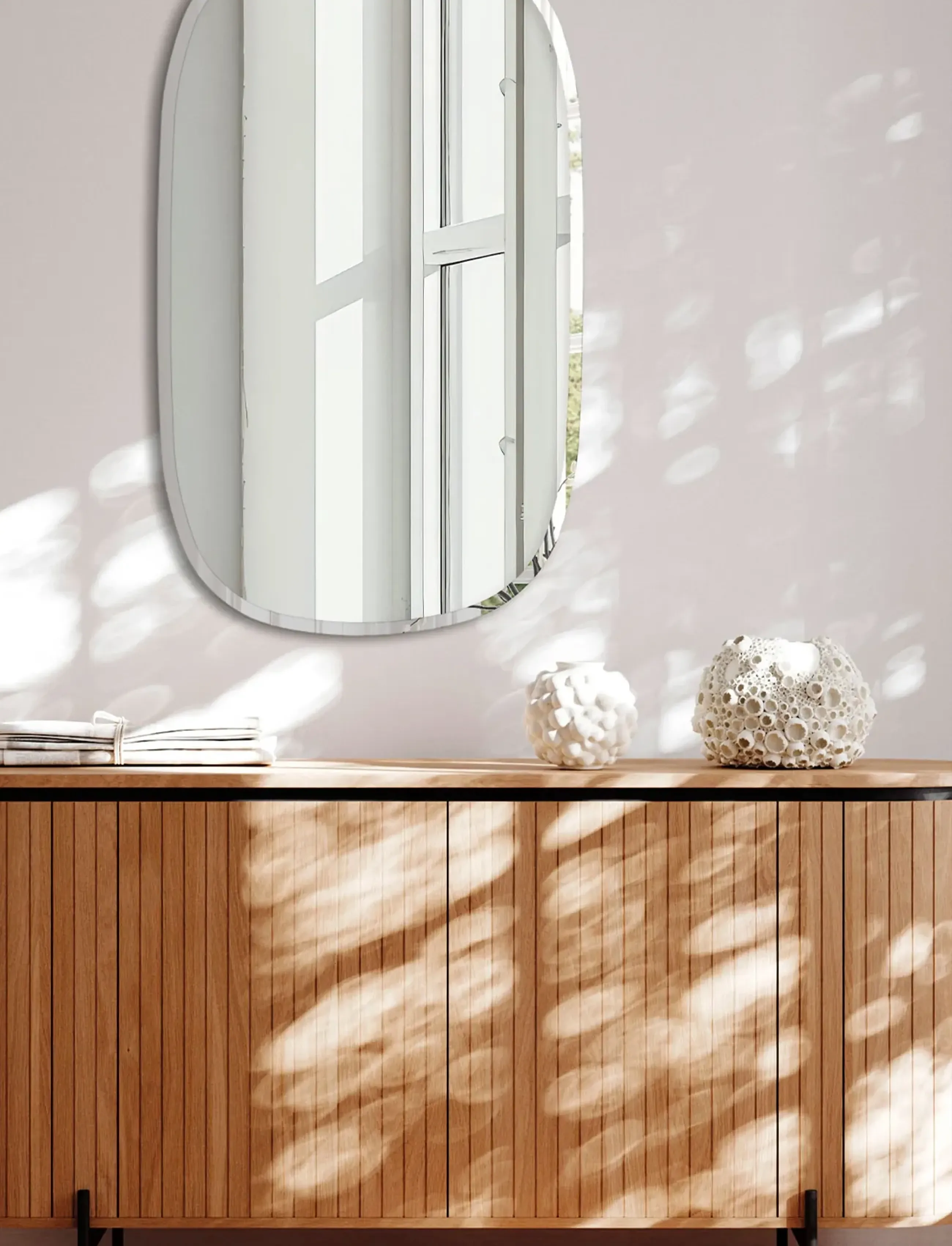 Incado - Opal Mirror - väggspeglar - silver - 2