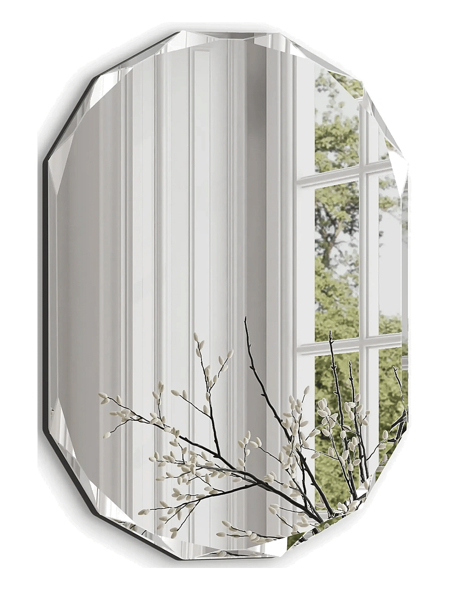 Incado - Diamond Mirror - lustra ścienne - silver - 1