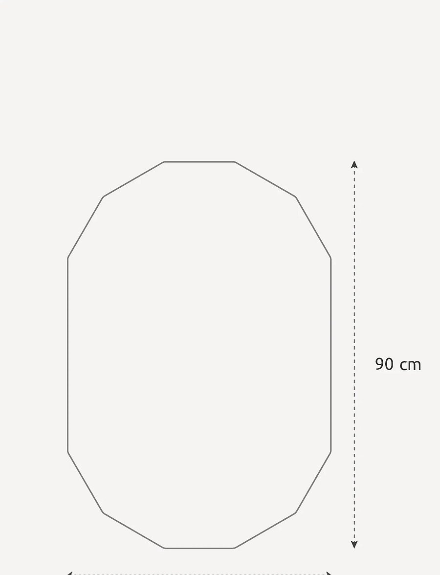 Incado - Diamond Mirror - lustra ścienne - silver - 4