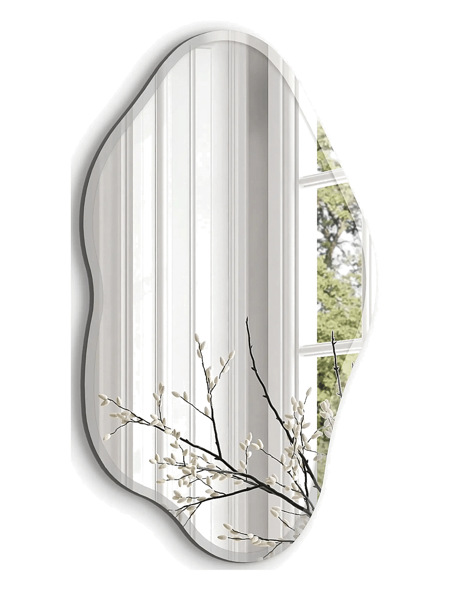 Incado - Stream Mirror - lustra ścienne - silver - 1