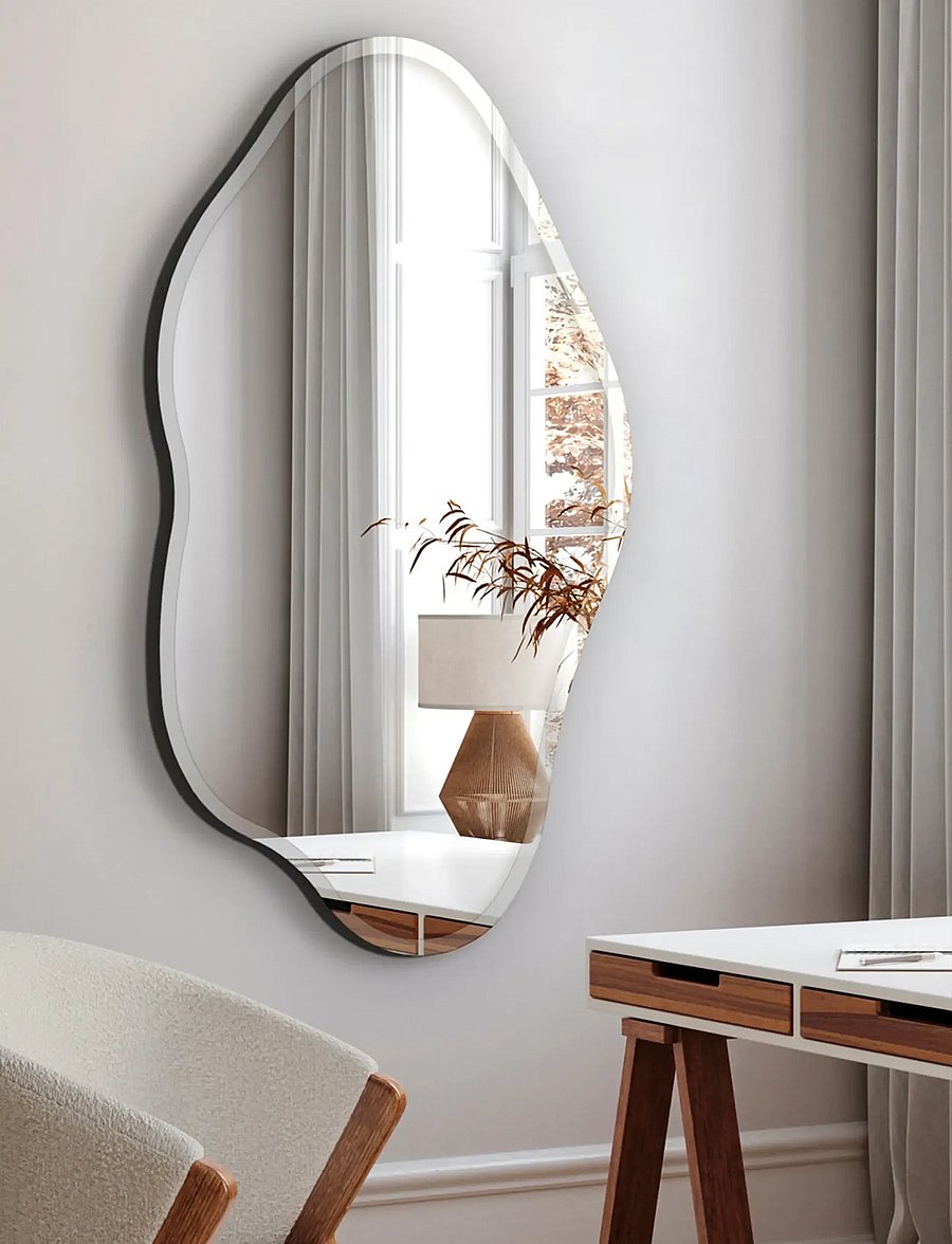 Incado - Stream Mirror - seinapeeglid - silver - 3