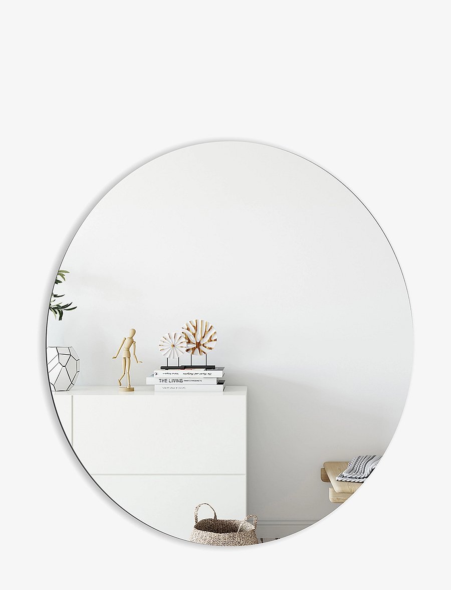 Incado - Silver round mirror - wandspiegel - clear - 1